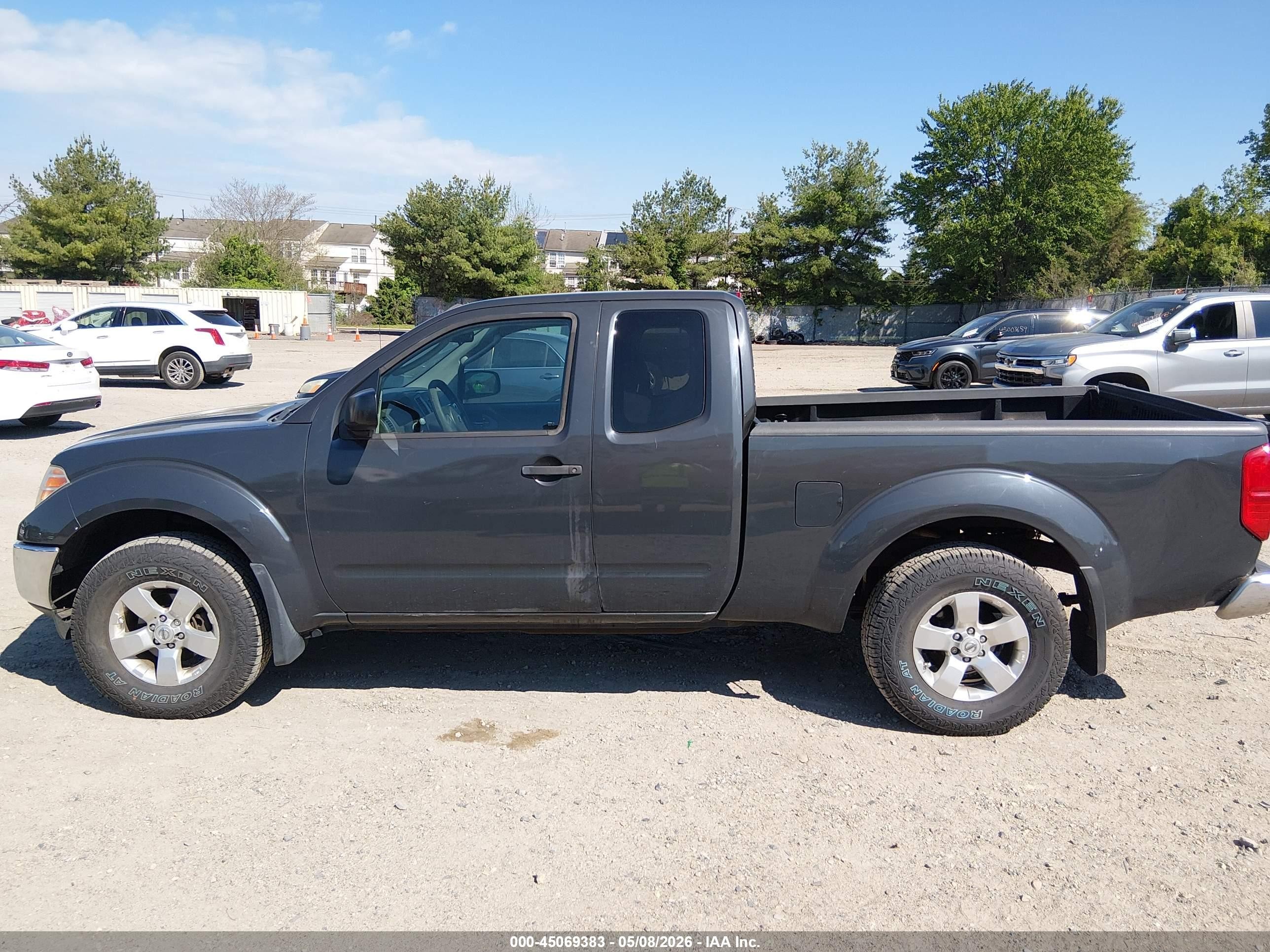 2010 Nissan Frontier Se Серый vin: 1N6AD0CW7AC429089