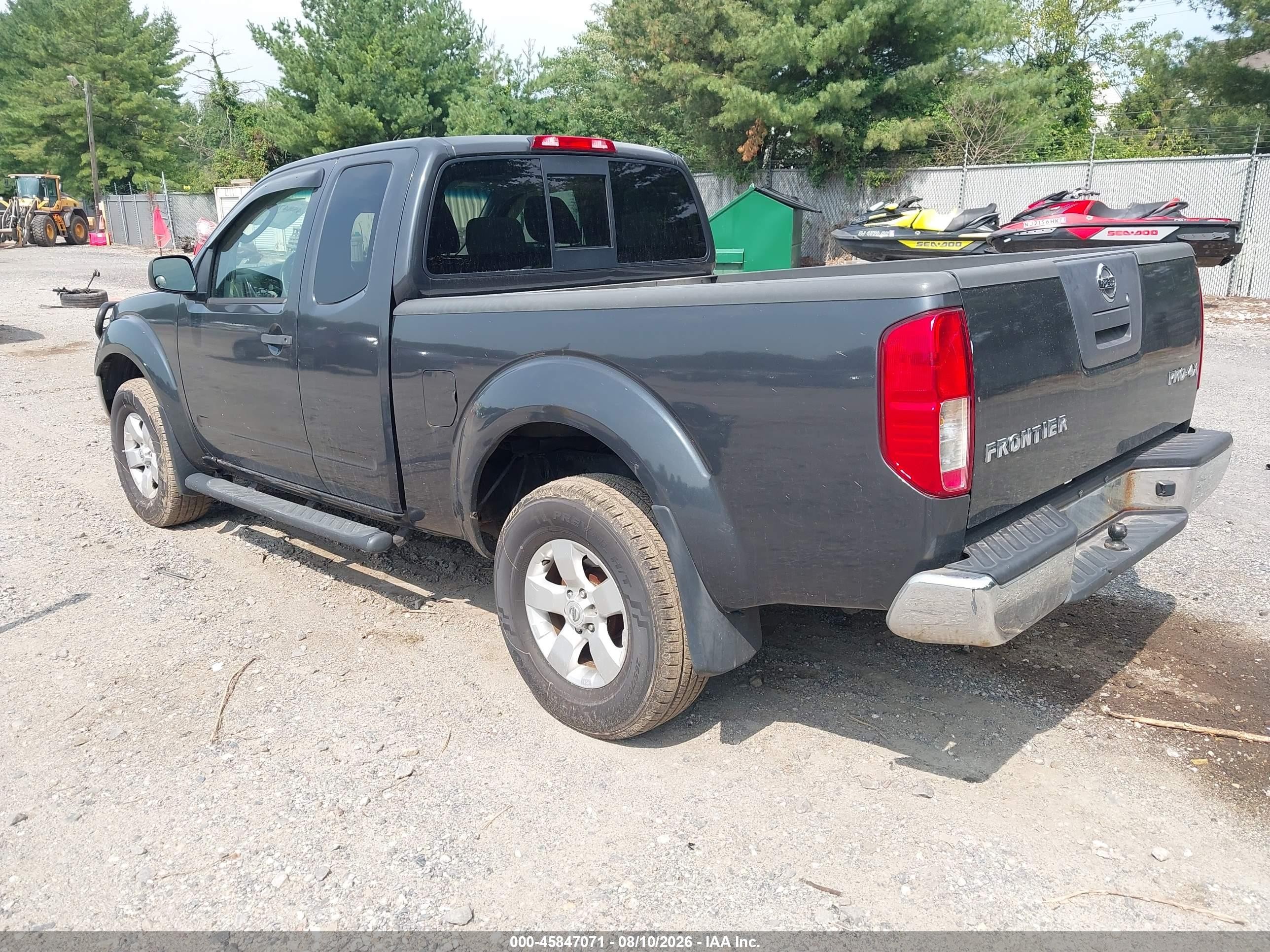 2011 Nissan Frontier Sv Gray vin: 1N6AD0CW7BC410639