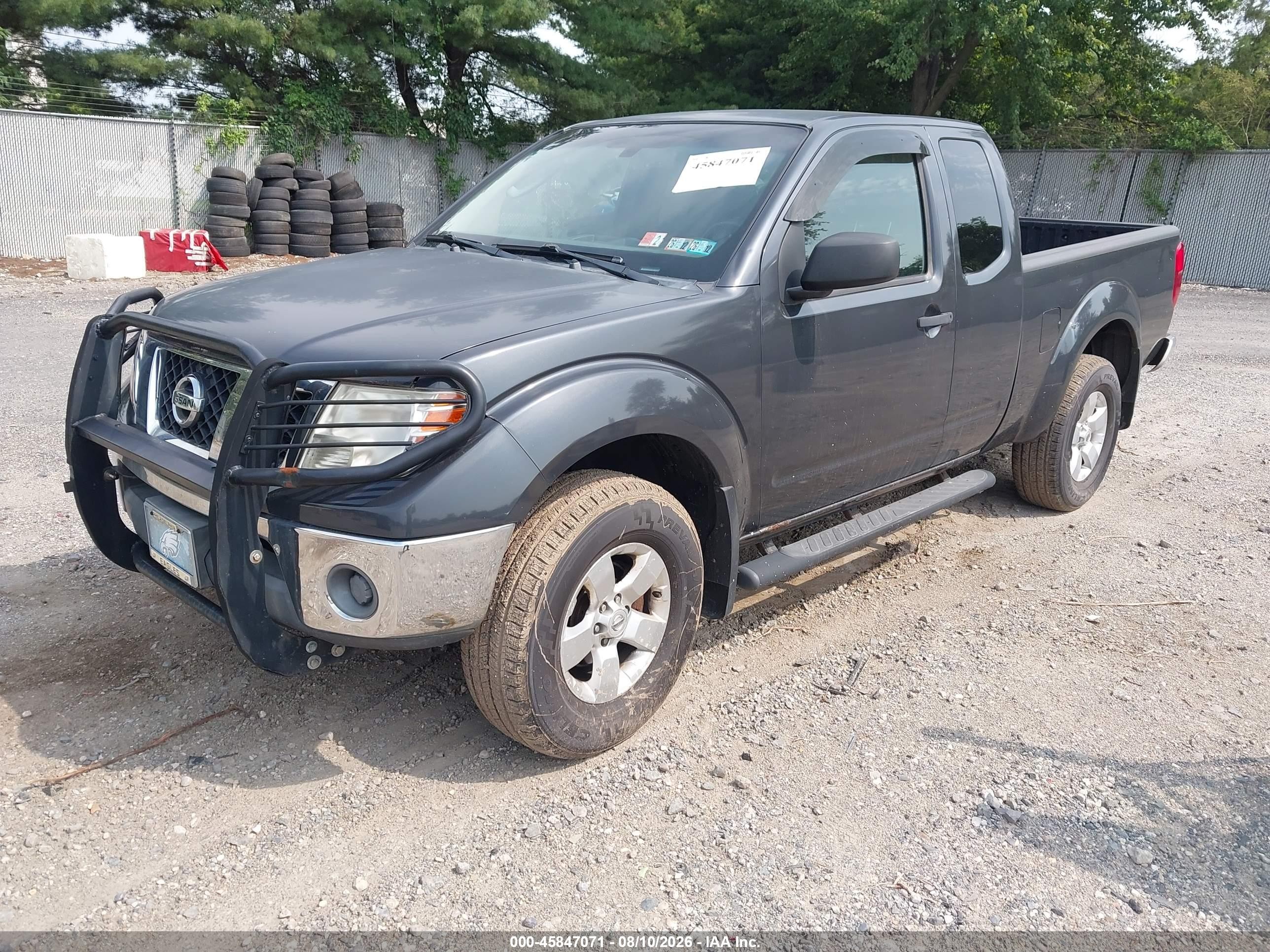 2011 Nissan Frontier Sv Gray vin: 1N6AD0CW7BC410639