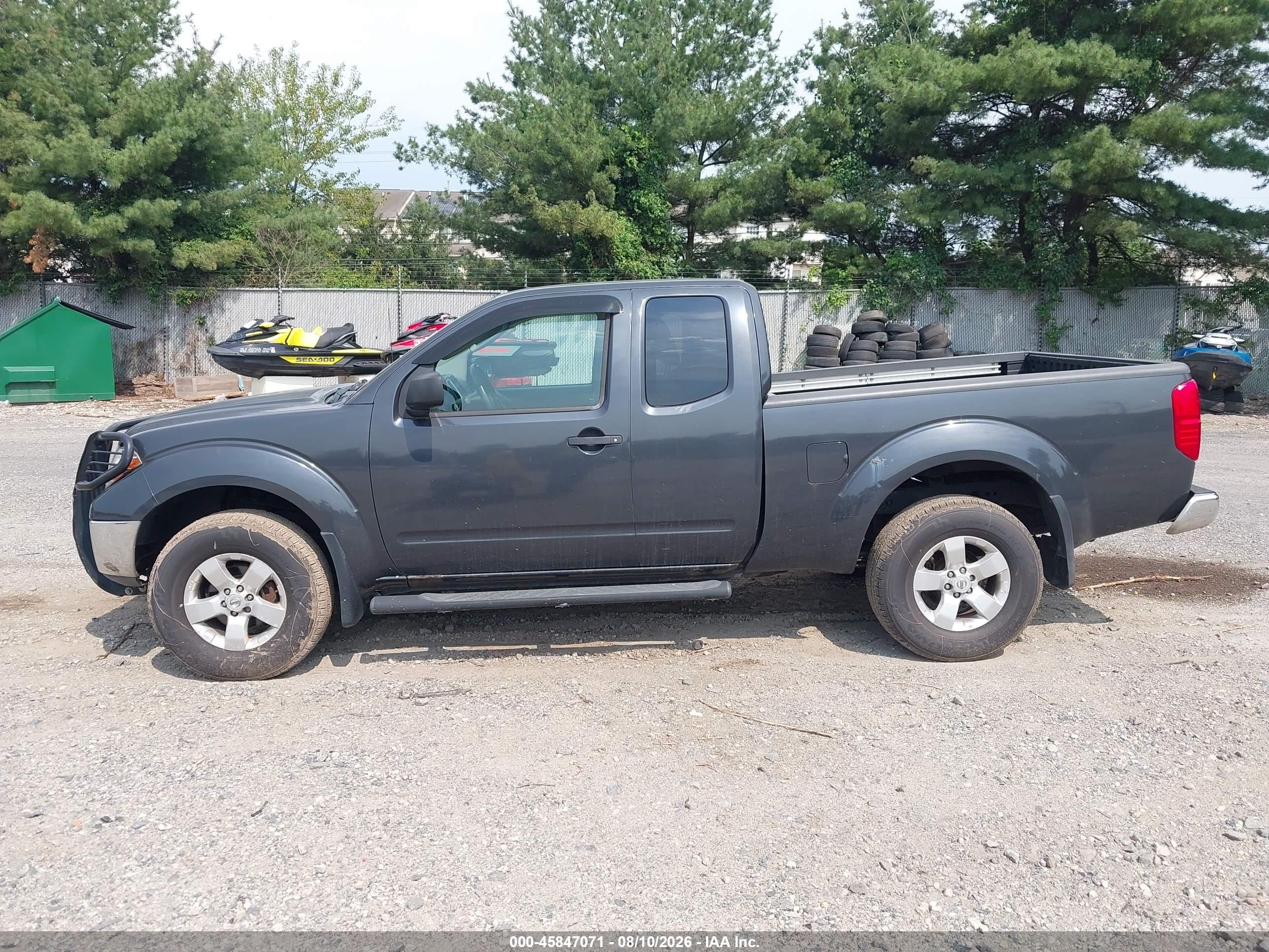 2011 Nissan Frontier Sv Gray vin: 1N6AD0CW7BC410639