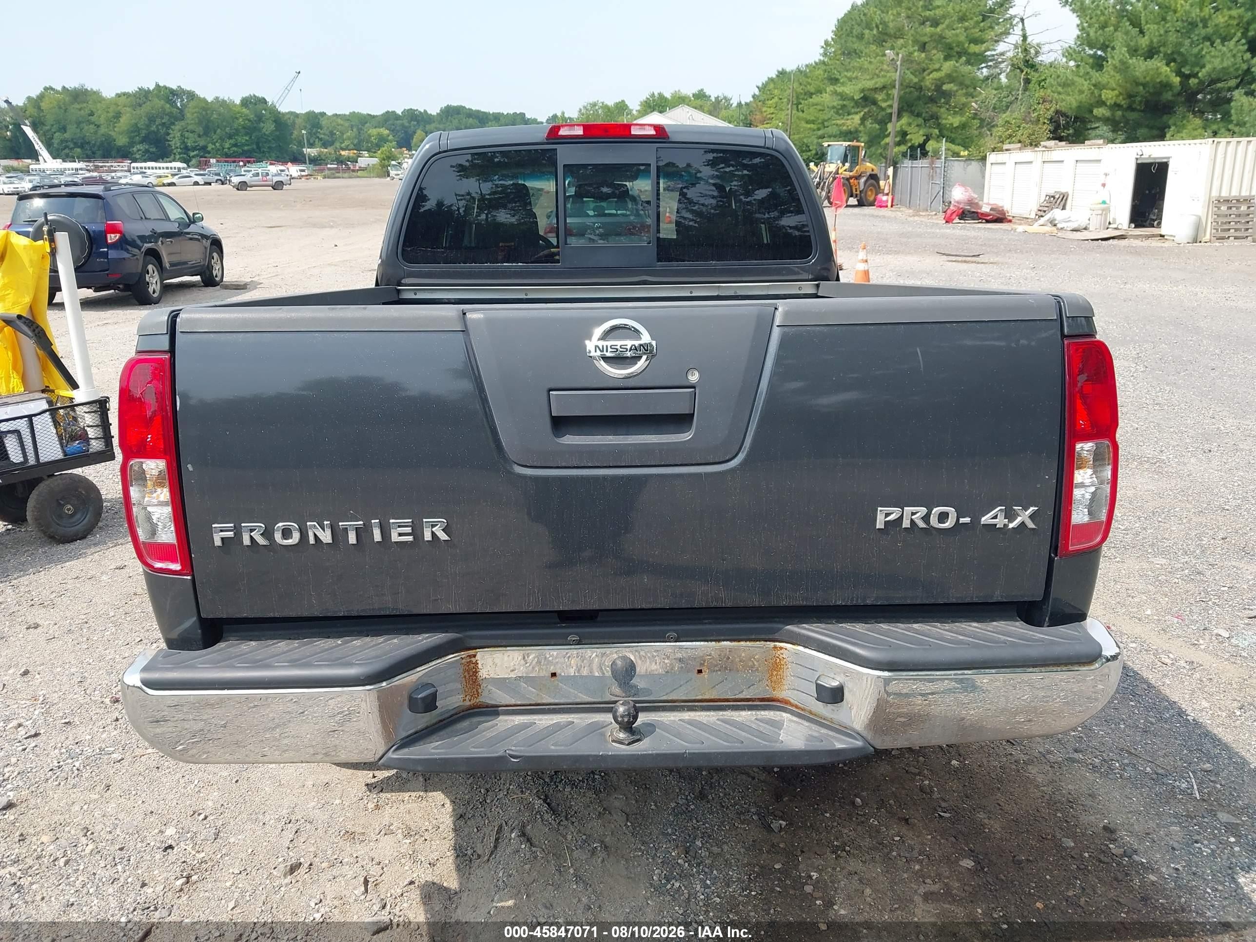 2011 Nissan Frontier Sv Gray vin: 1N6AD0CW7BC410639