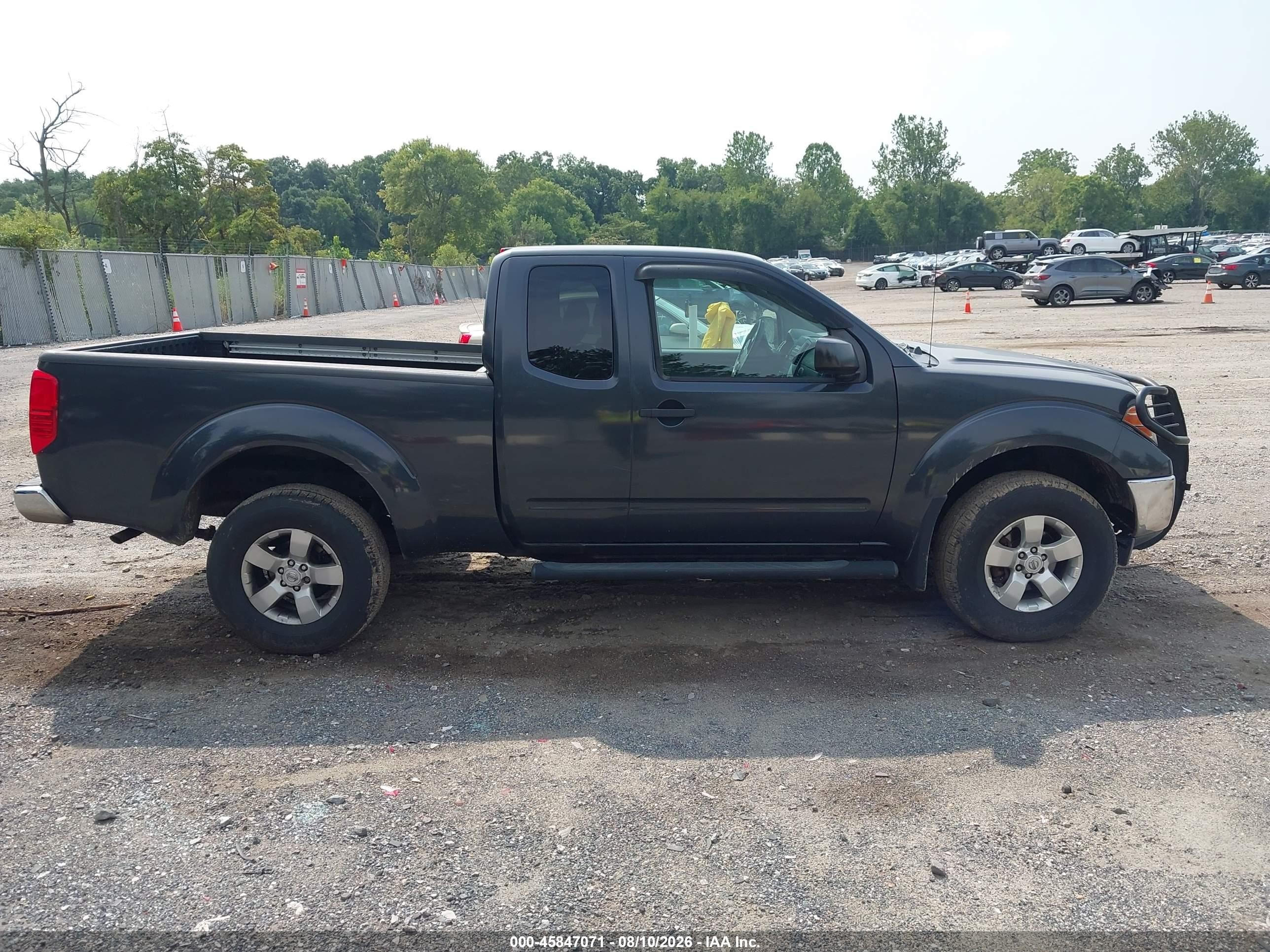 2011 Nissan Frontier Sv Gray vin: 1N6AD0CW7BC410639