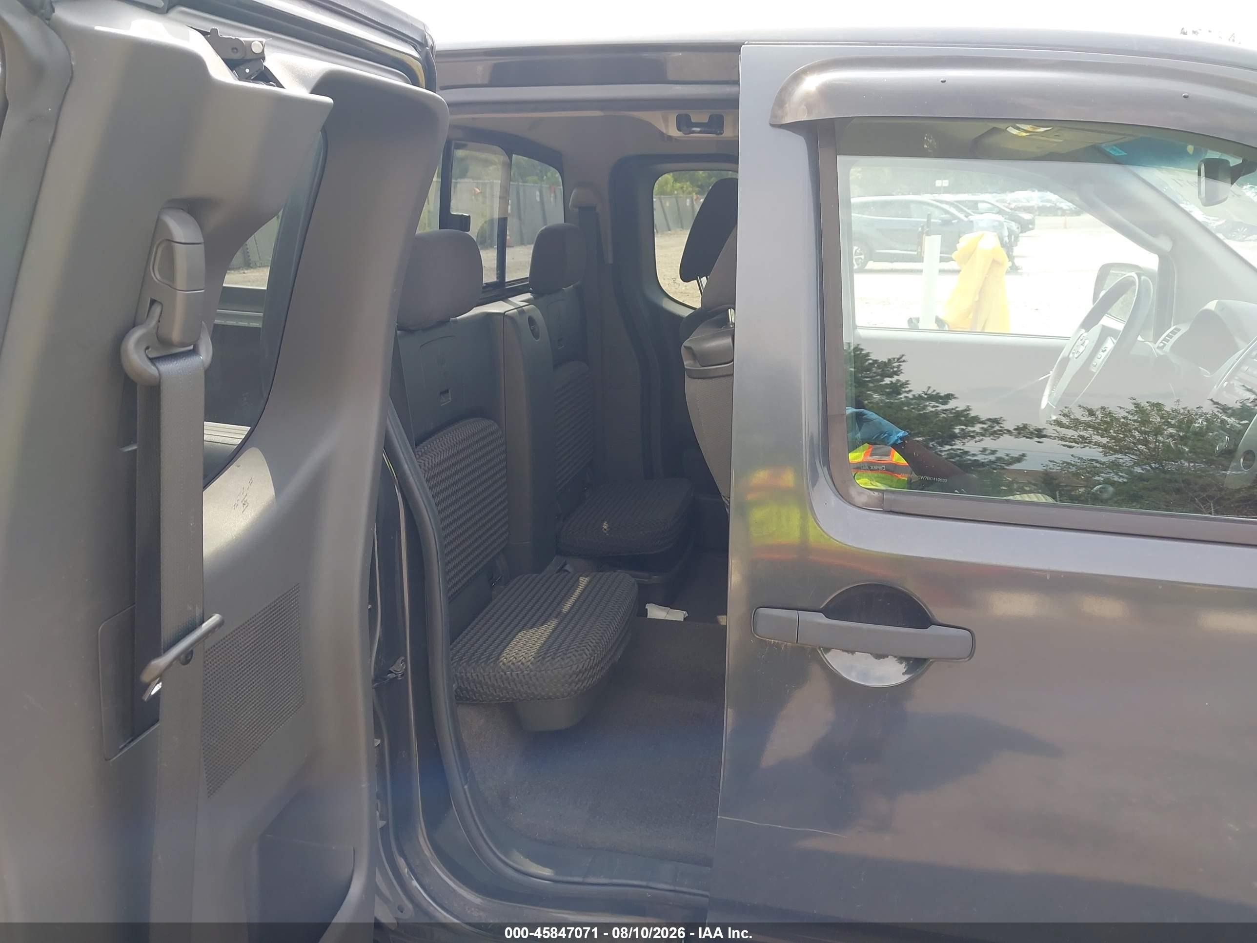 2011 Nissan Frontier Sv Gray vin: 1N6AD0CW7BC410639