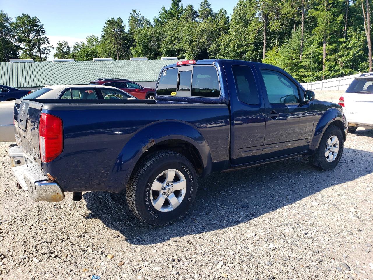 2011 Nissan Frontier Sv V6 Blue vin: 1N6AD0CW7BC413671