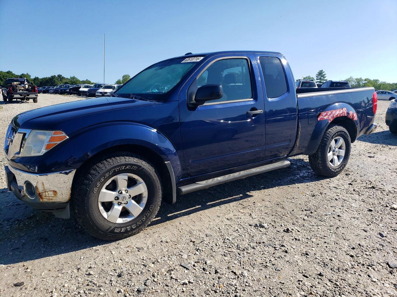 2011 Nissan Frontier Sv V6 Blue vin: 1N6AD0CW7BC413671