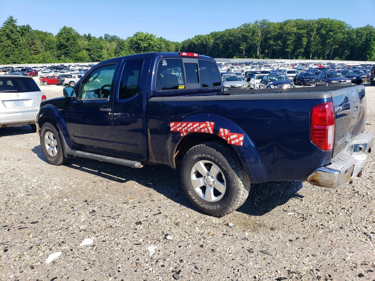 2011 Nissan Frontier Sv V6 Blue vin: 1N6AD0CW7BC413671