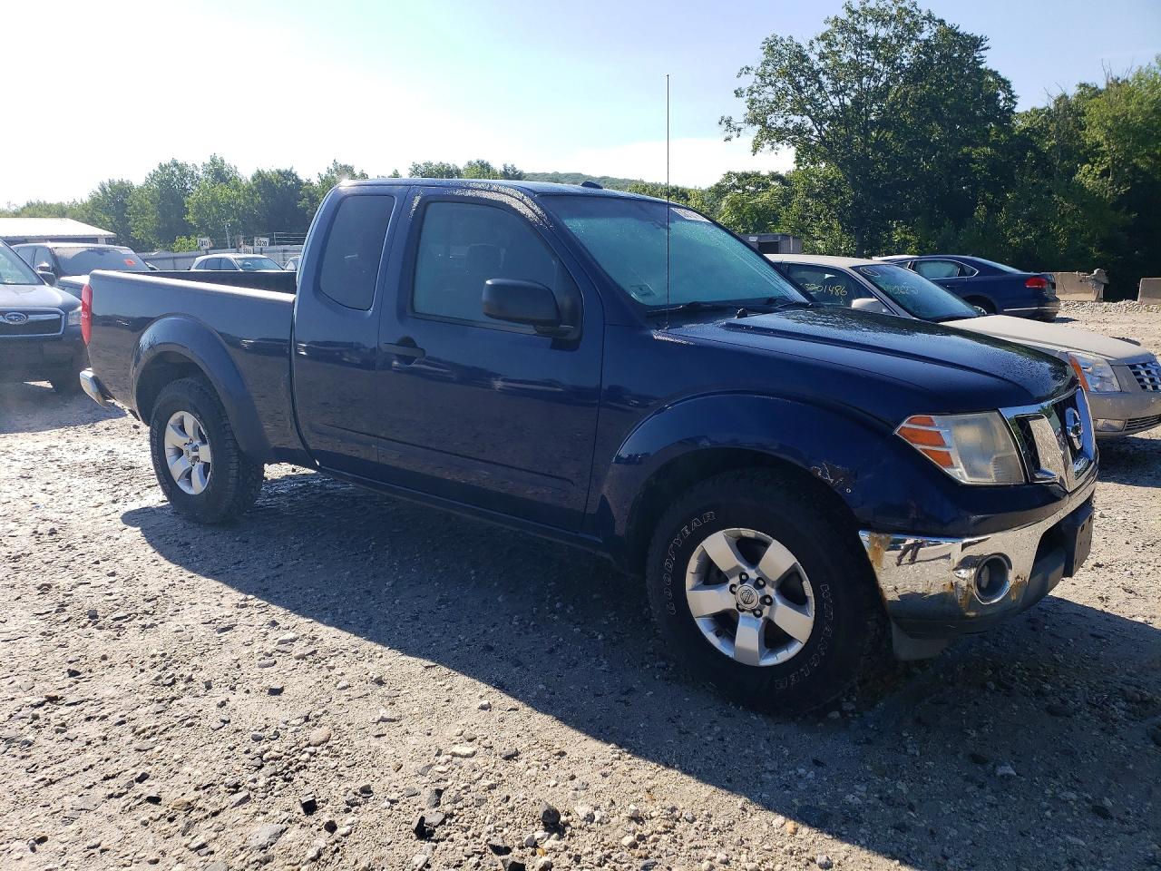 2011 Nissan Frontier Sv V6 Blue vin: 1N6AD0CW7BC413671