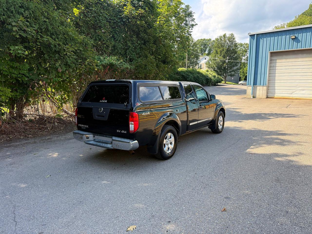 2011 Nissan Frontier Sv V6 Black vin: 1N6AD0CW7BC416067