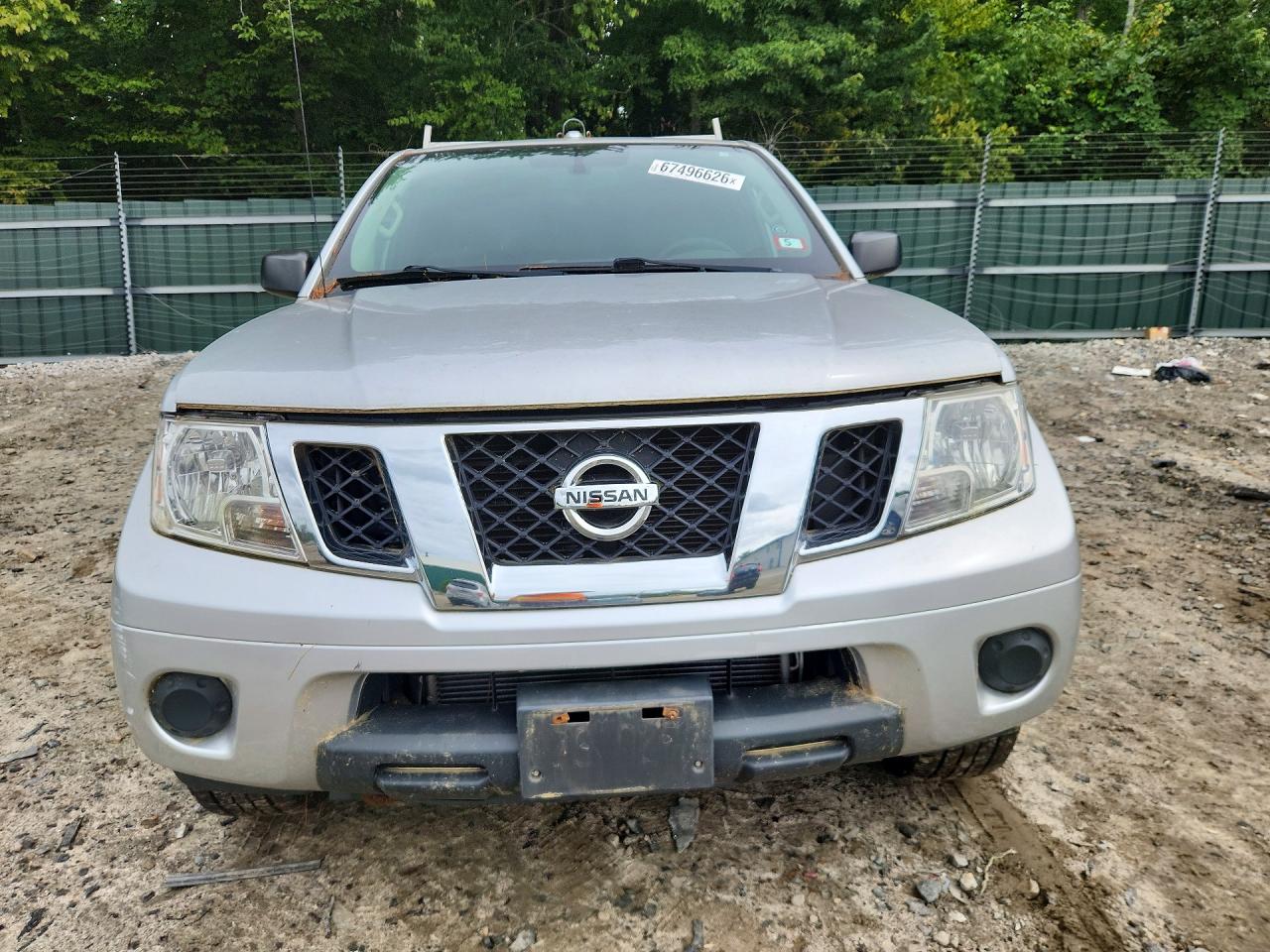 2015 Nissan Frontier Серебряный vin: 1N6AD0CW7FN708053