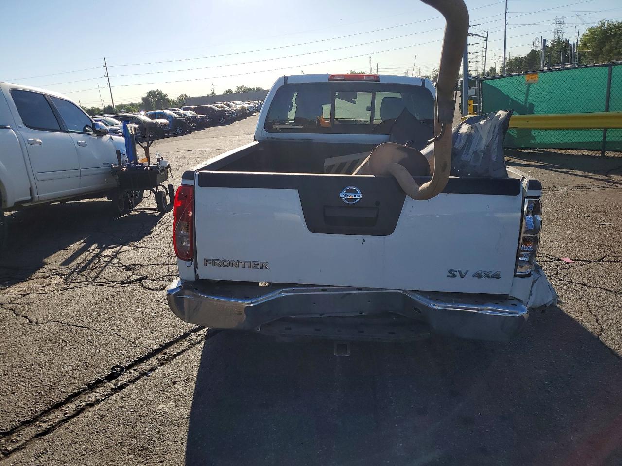2015 Nissan Frontier Sv V6 White vin: 1N6AD0CW7FN712636