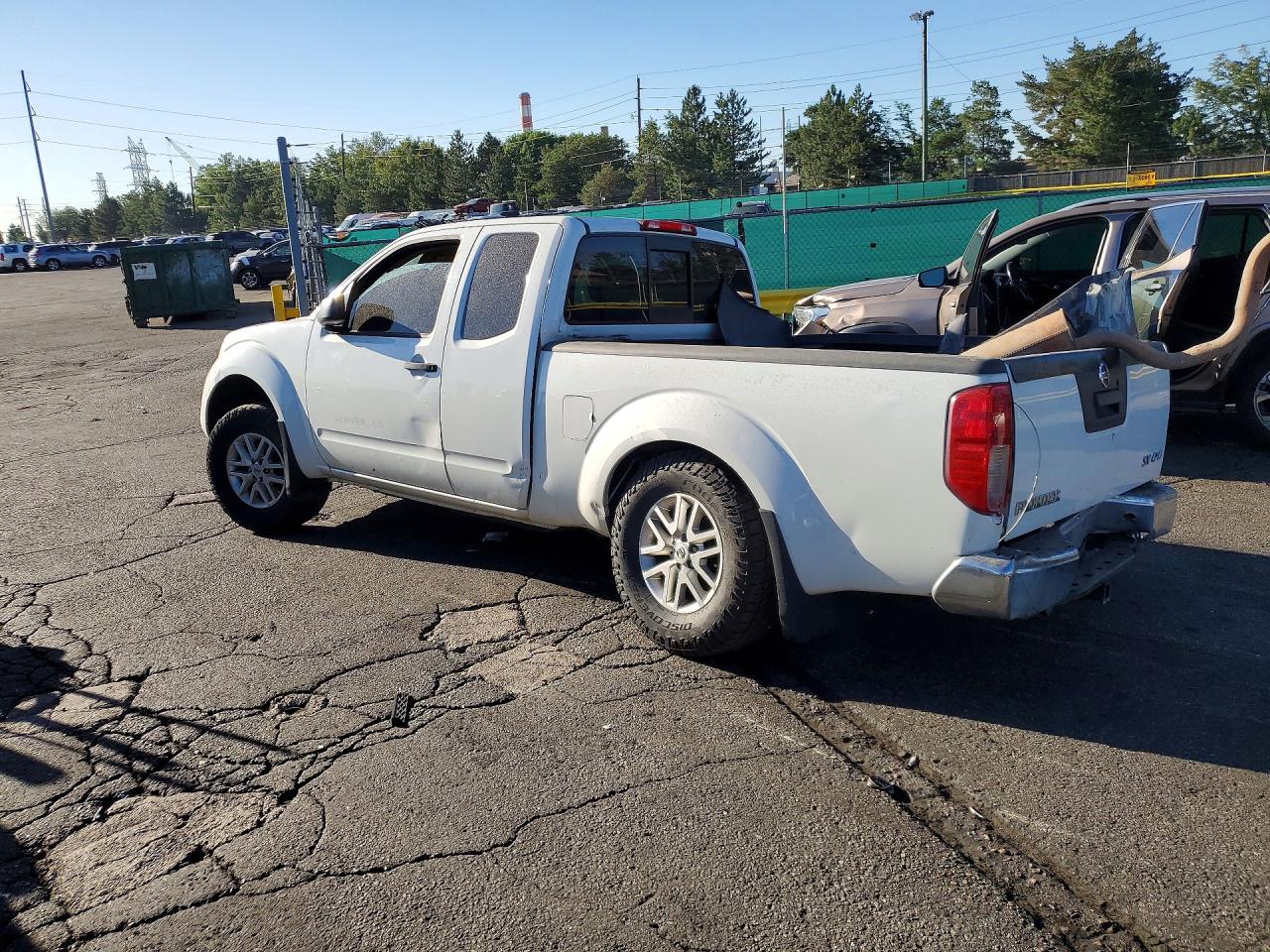 2015 Nissan Frontier Sv V6 White vin: 1N6AD0CW7FN712636