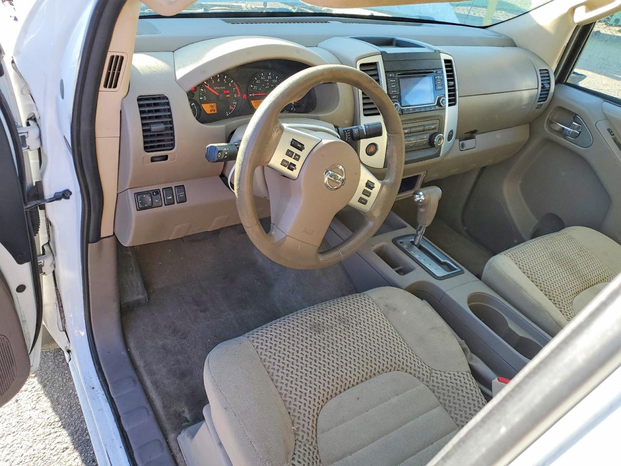 2015 Nissan Frontier Sv V6 White vin: 1N6AD0CW7FN712636