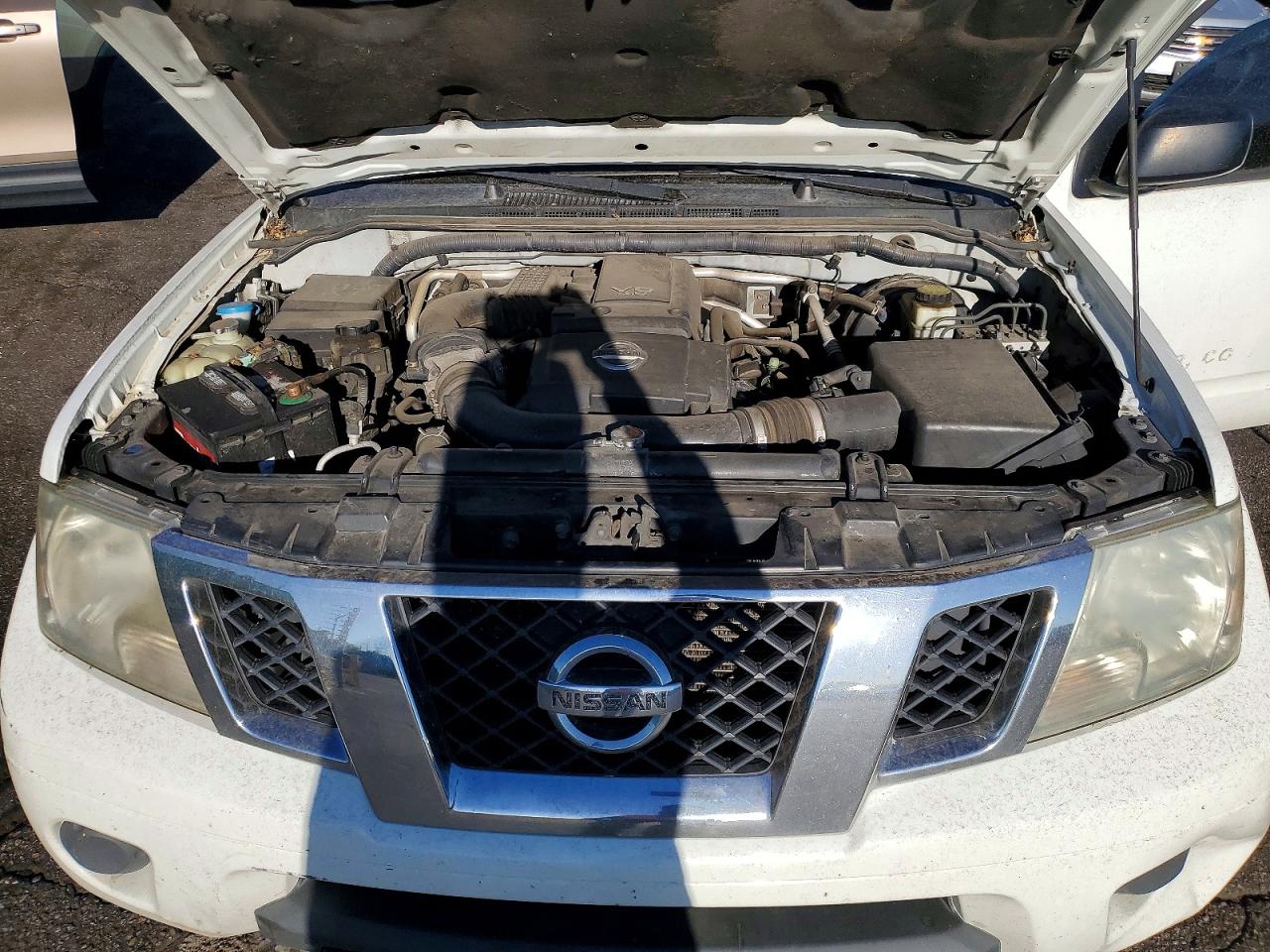 2015 Nissan Frontier Sv V6 White vin: 1N6AD0CW7FN712636