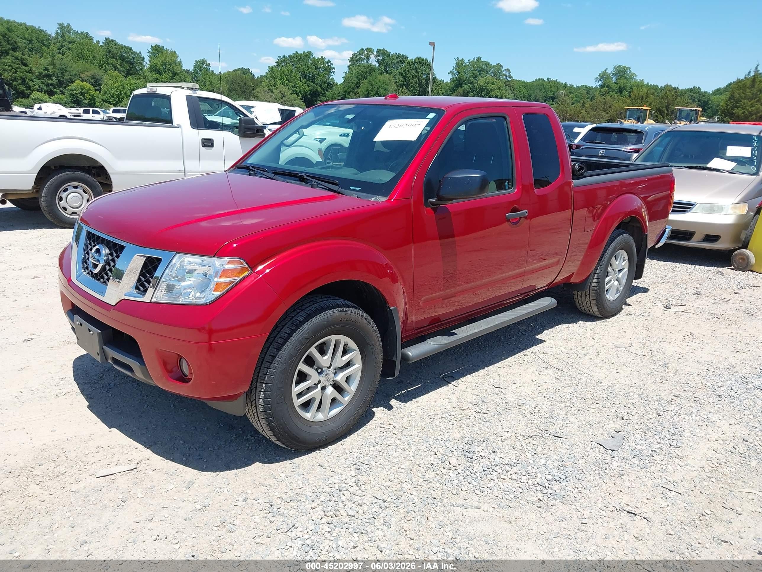 2017 Nissan Frontier Sv Red vin: 1N6AD0CW7HN722537