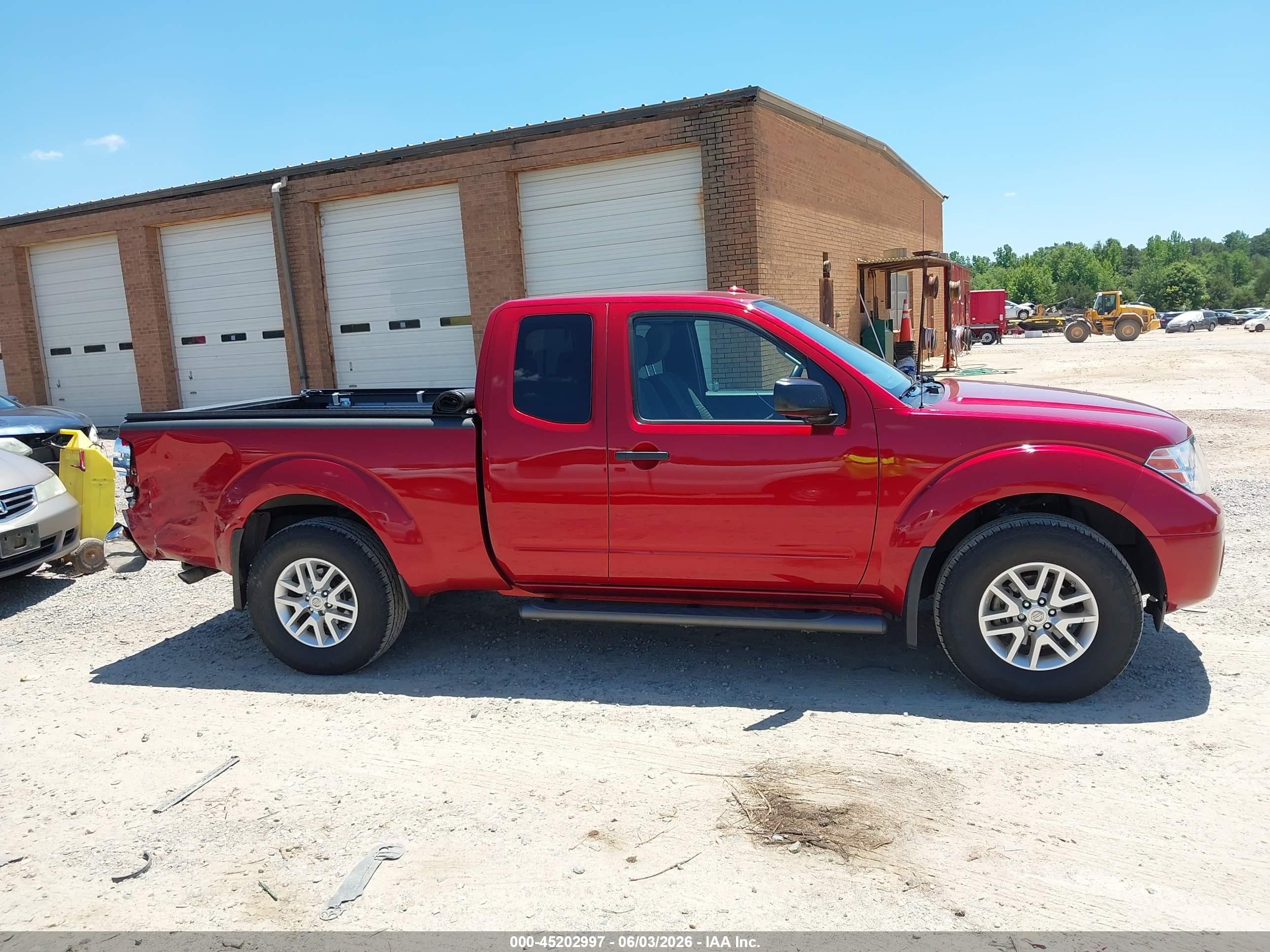 2017 Nissan Frontier Sv Red vin: 1N6AD0CW7HN722537