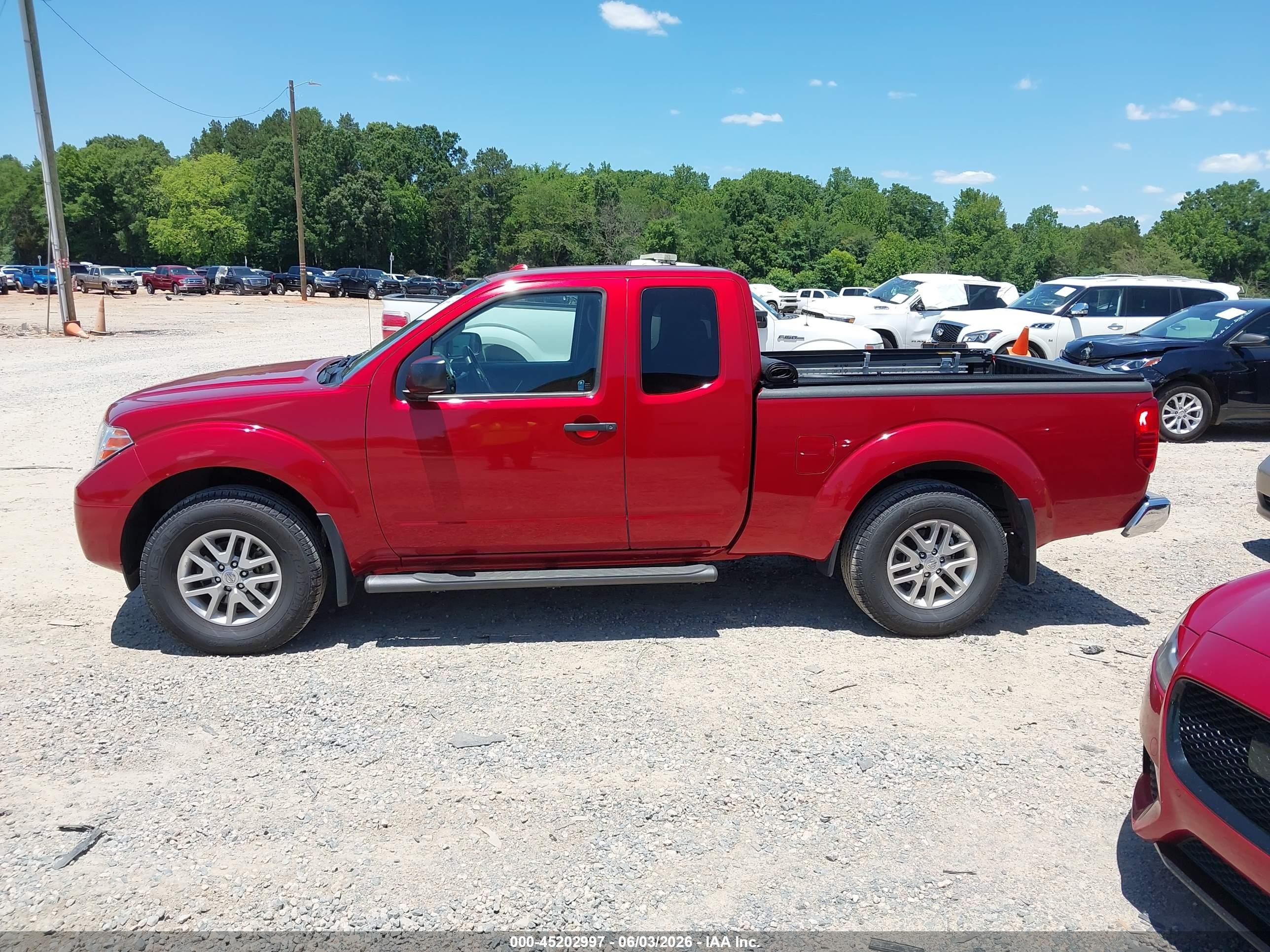 2017 Nissan Frontier Sv Red vin: 1N6AD0CW7HN722537