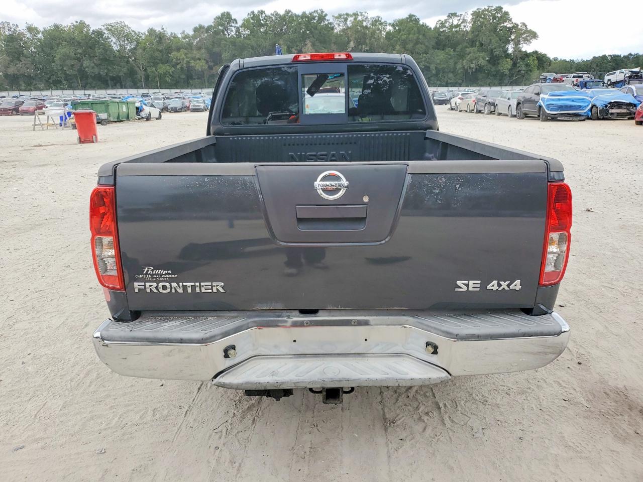 2010 Nissan Frontier Se V6 Серый vin: 1N6AD0CW8AC405271