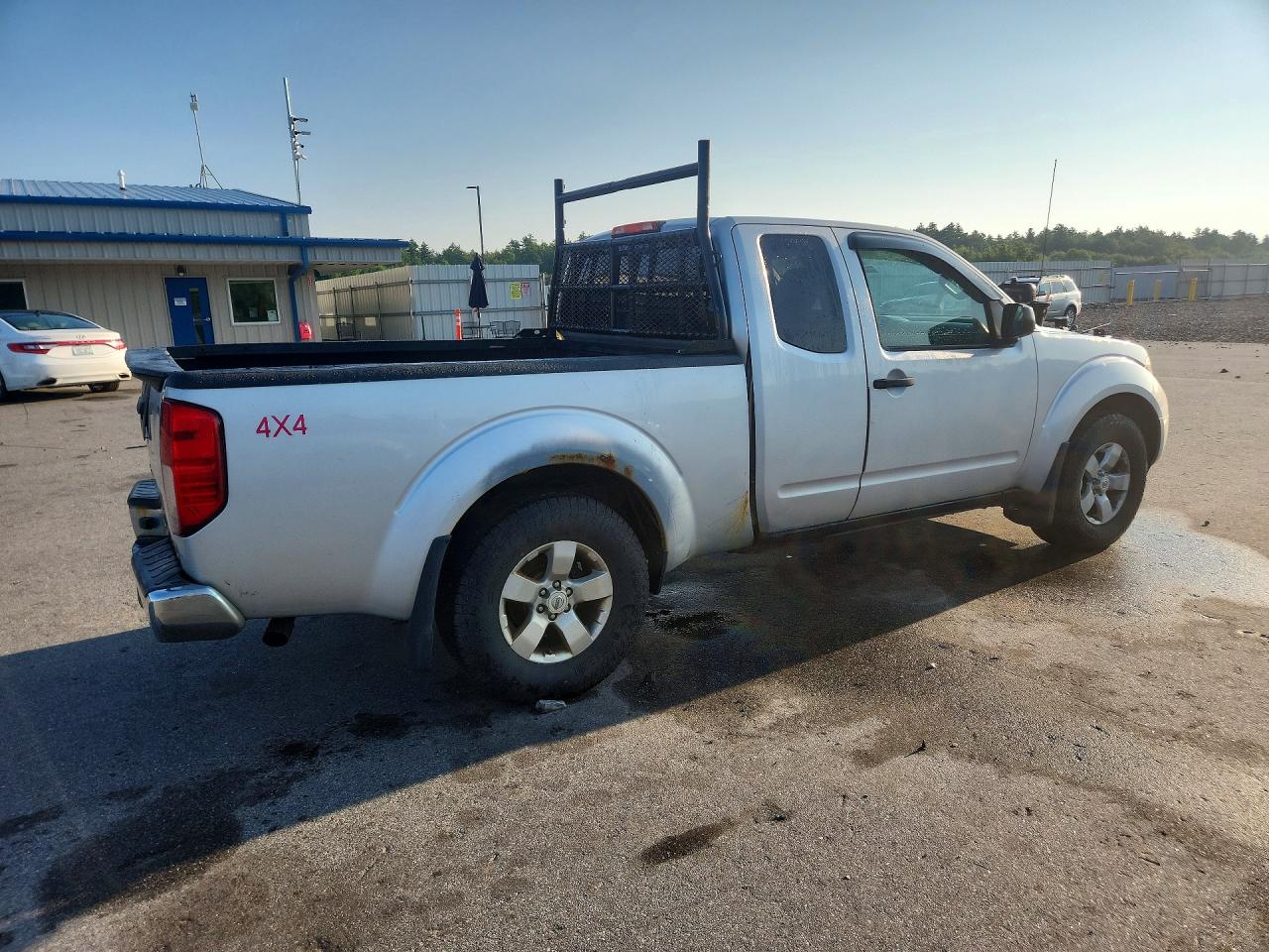2013 Nissan Frontier Sv V6 Silver vin: 1N6AD0CW8DN762281