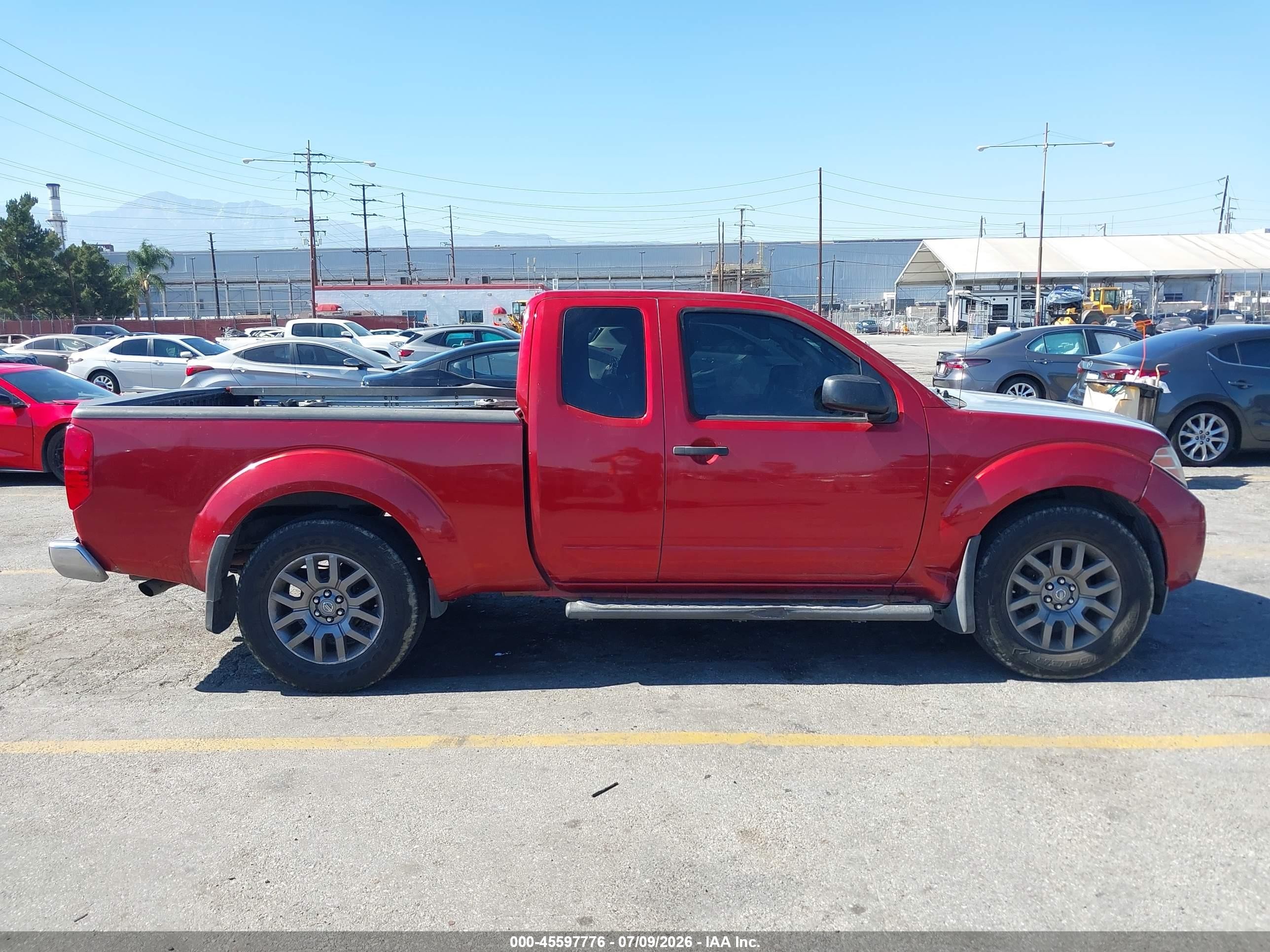 2014 Nissan Frontier Sv Red vin: 1N6AD0CW8EN730562