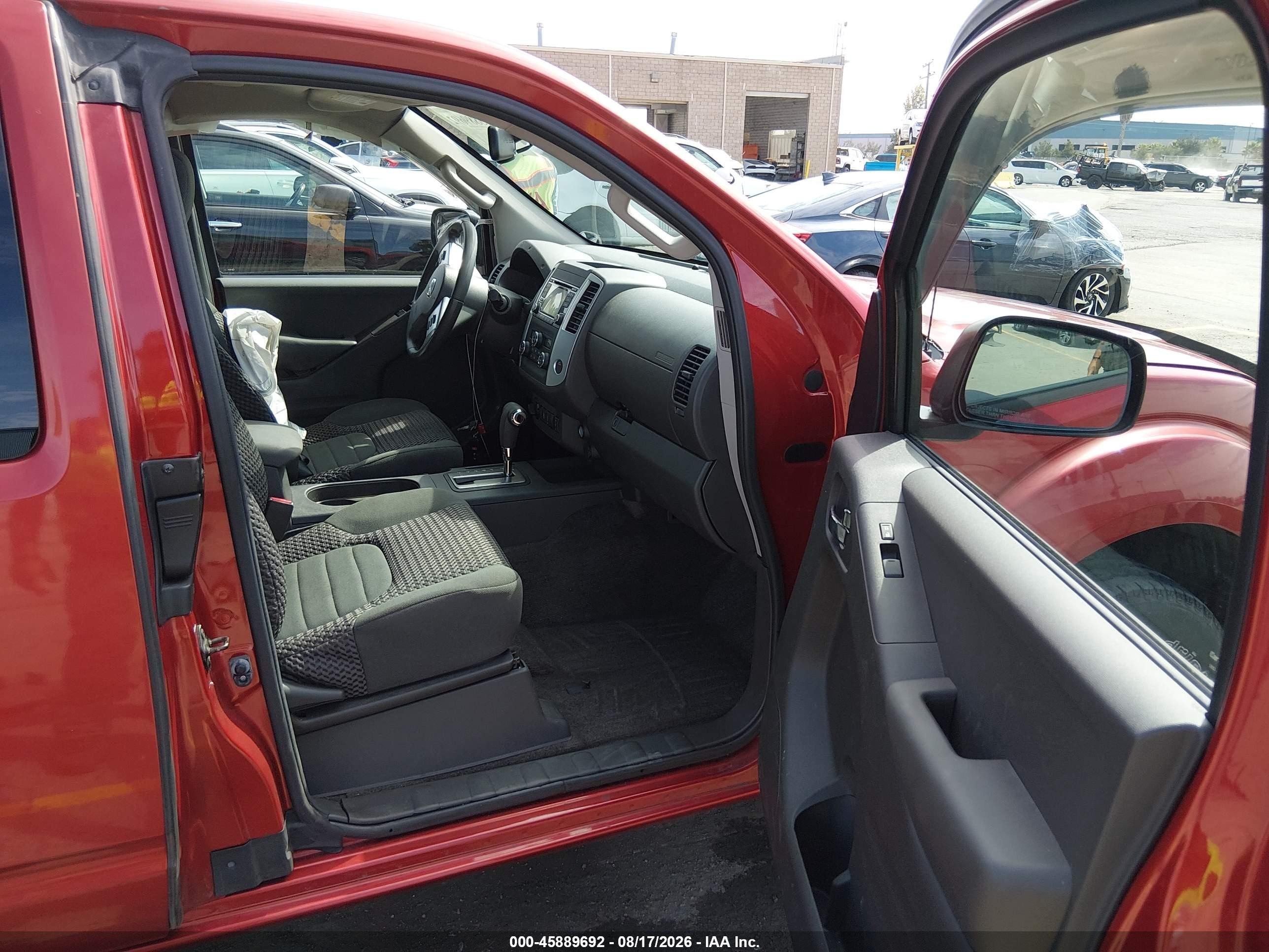 2015 Nissan Frontier Sv Red vin: 1N6AD0CW8FN732927
