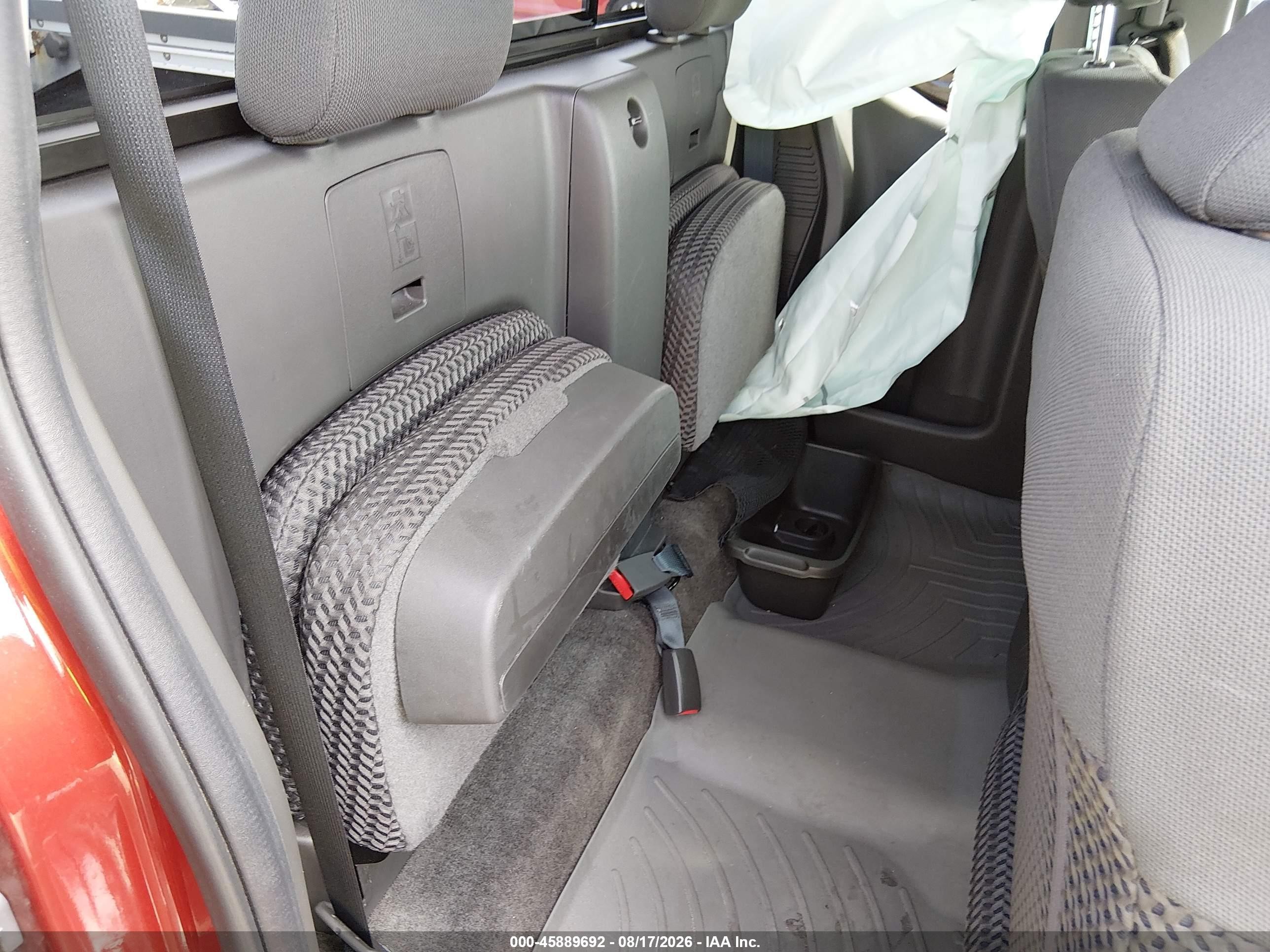 2015 Nissan Frontier Sv Red vin: 1N6AD0CW8FN732927