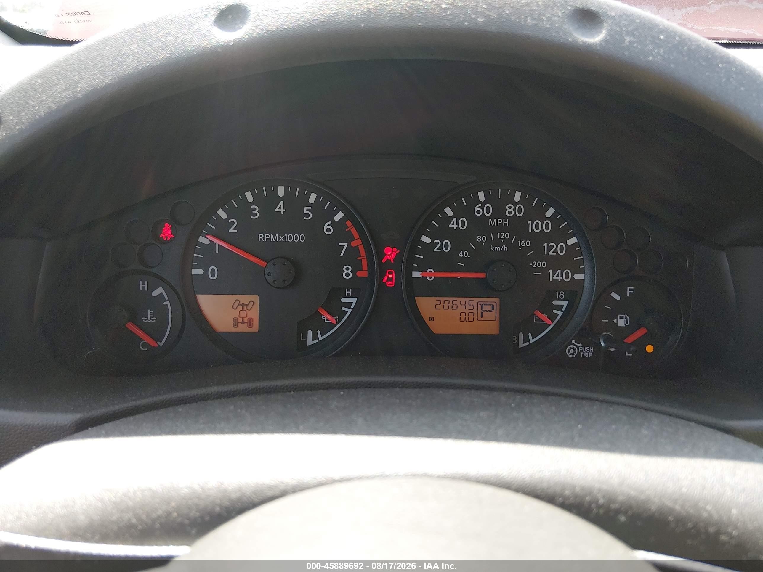 2015 Nissan Frontier Sv Red vin: 1N6AD0CW8FN732927