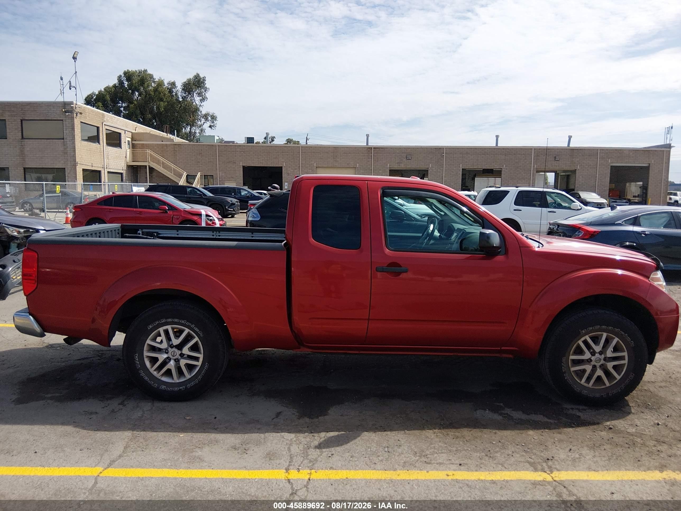 2015 Nissan Frontier Sv Red vin: 1N6AD0CW8FN732927