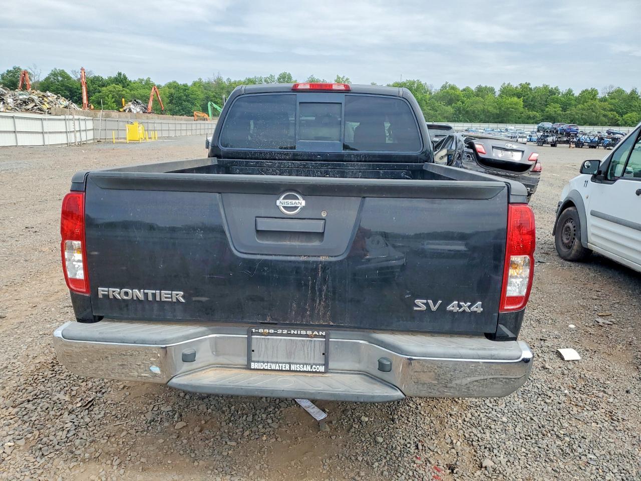 2015 Nissan Frontier Sv V6 Black vin: 1N6AD0CW8FN742051