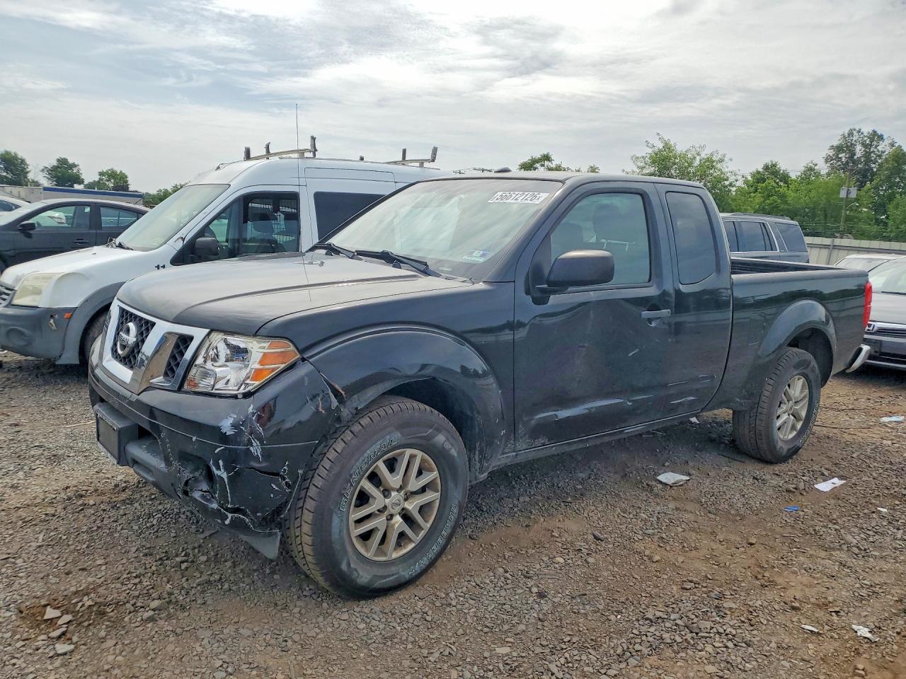 2015 Nissan Frontier Sv V6 Black vin: 1N6AD0CW8FN742051