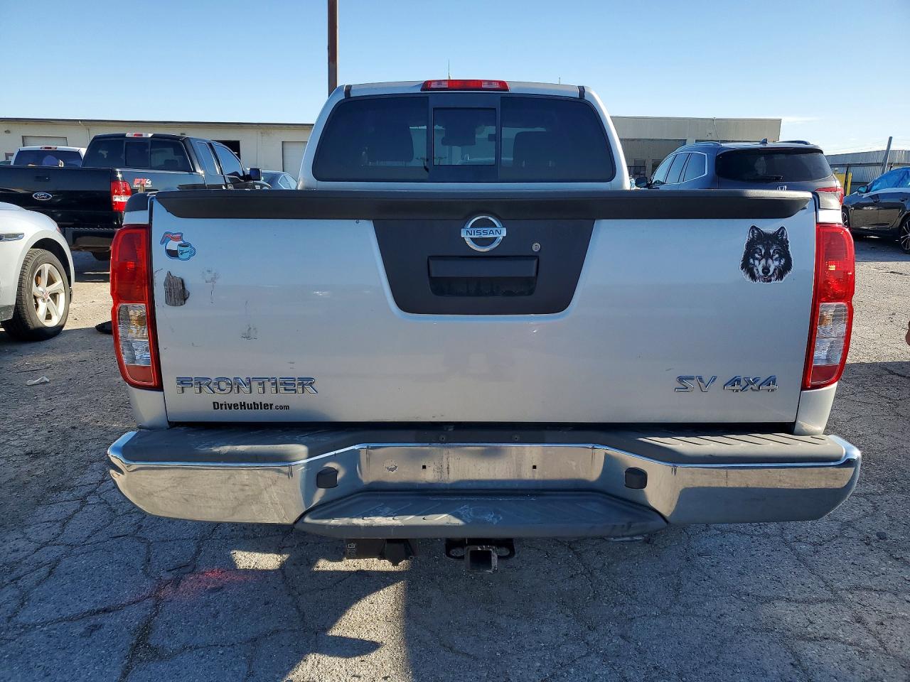 2015 Nissan Frontier Sv V6 Silver vin: 1N6AD0CW8FN766740