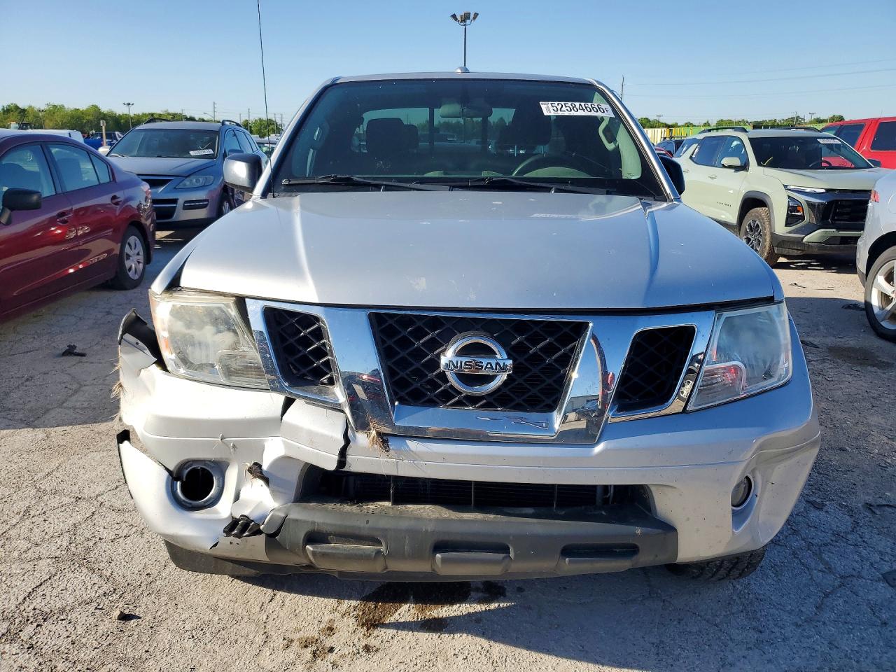 2015 Nissan Frontier Sv V6 Silver vin: 1N6AD0CW8FN766740