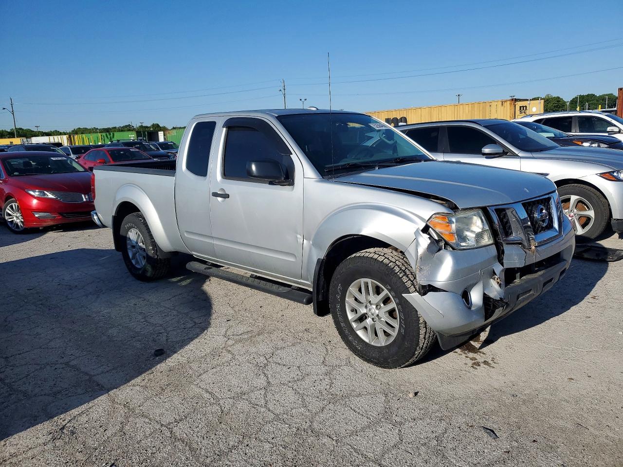 2015 Nissan Frontier Sv V6 Silver vin: 1N6AD0CW8FN766740