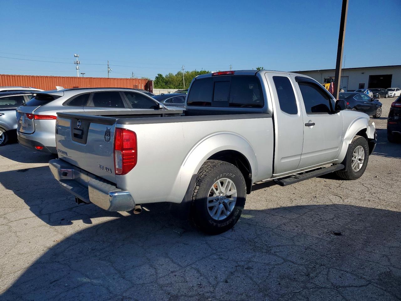 2015 Nissan Frontier Sv V6 Silver vin: 1N6AD0CW8FN766740