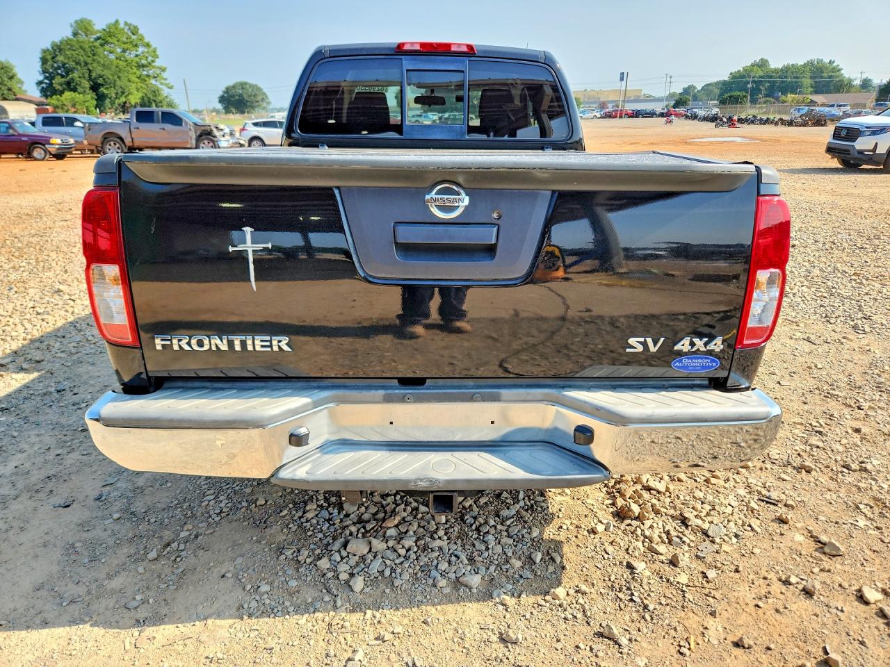 2017 Nissan Frontier Sv V6 Black vin: 1N6AD0CW8HN737998