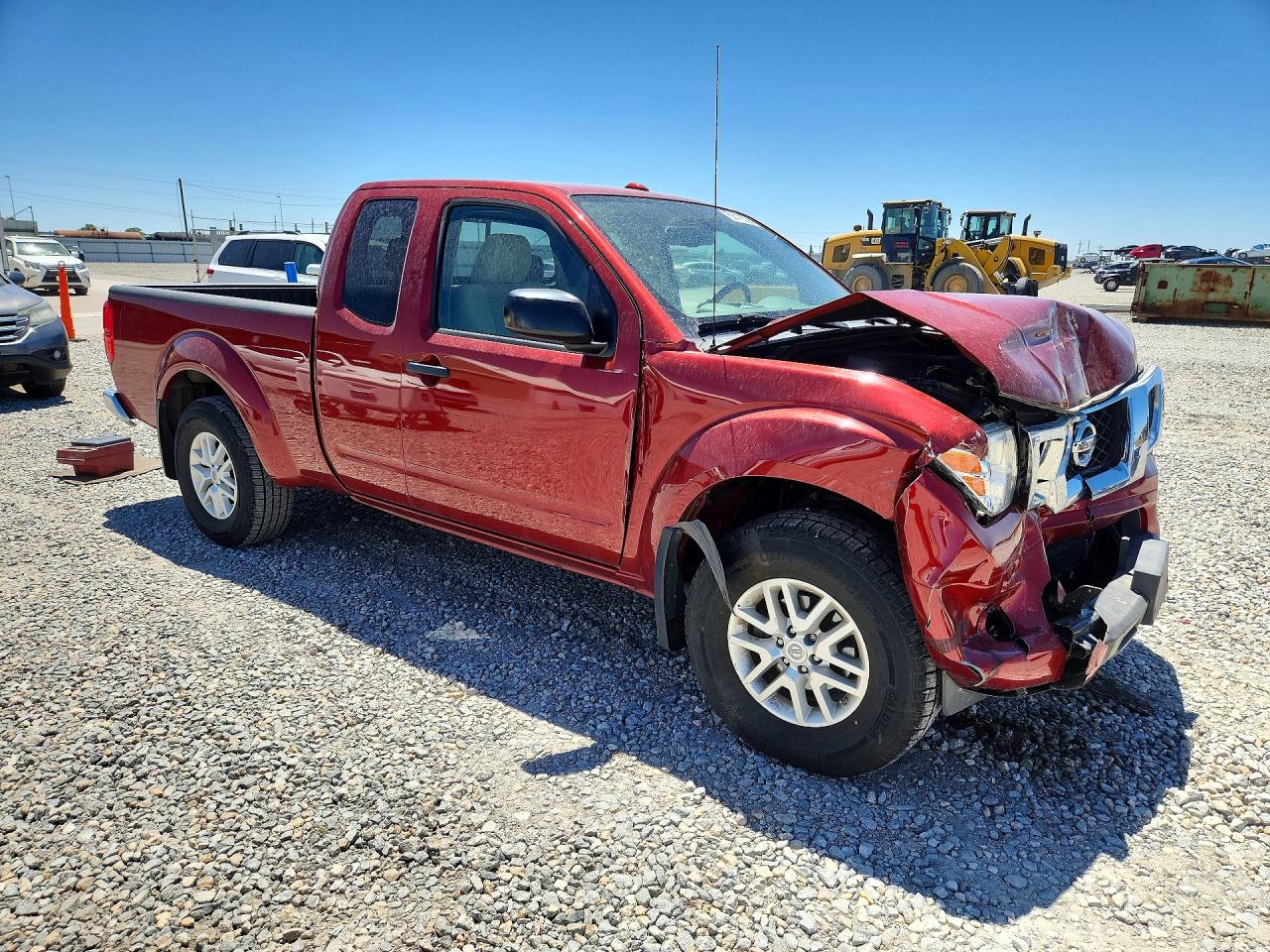 2018 Nissan Frontier Sv V6 Burgundy vin: 1N6AD0CW8JN750773