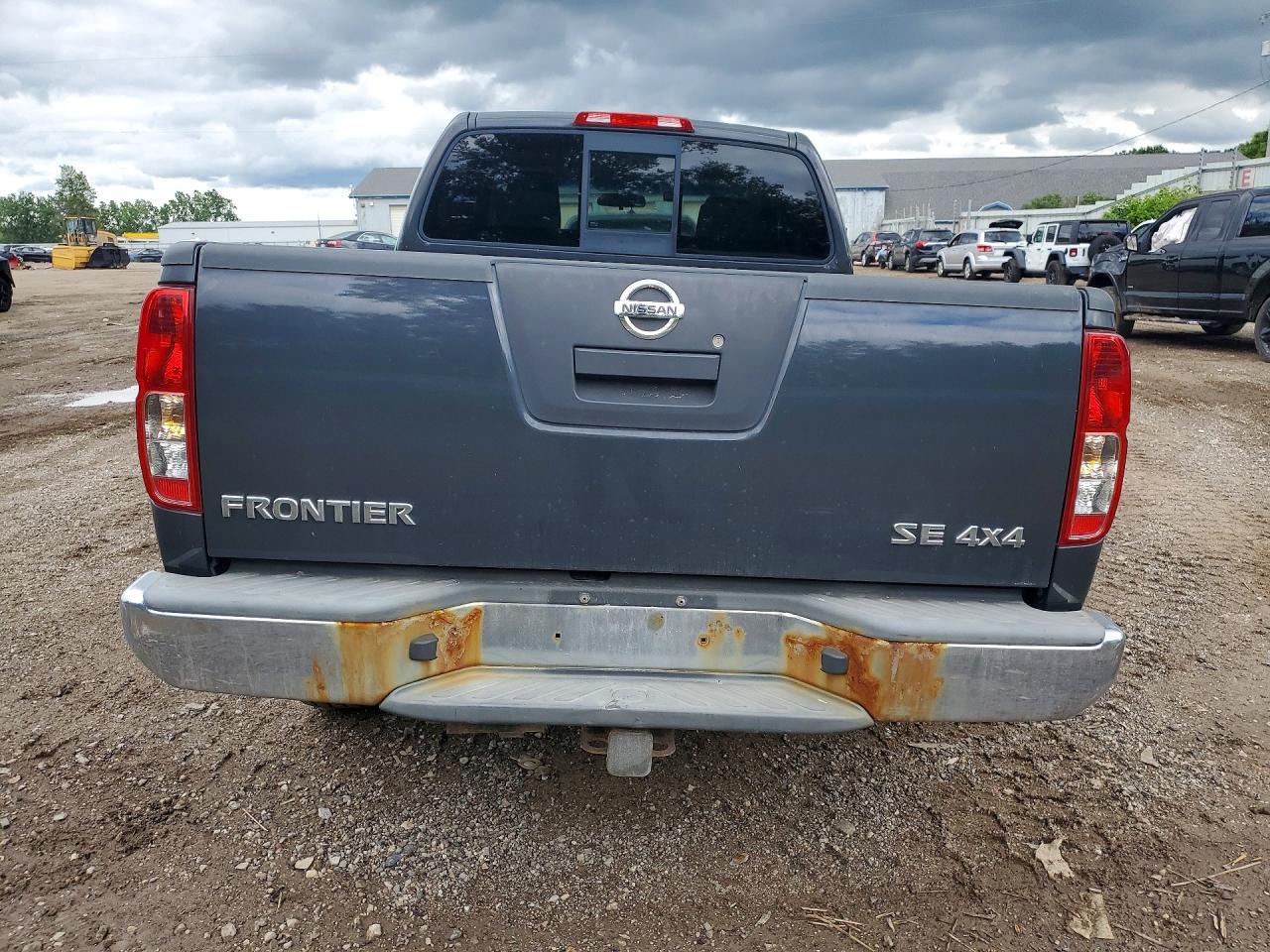 2010 Nissan Frontier Se V6 Серый vin: 1N6AD0CW9AC402220