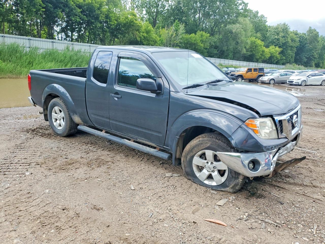 2010 Nissan Frontier Se V6 Серый vin: 1N6AD0CW9AC402220