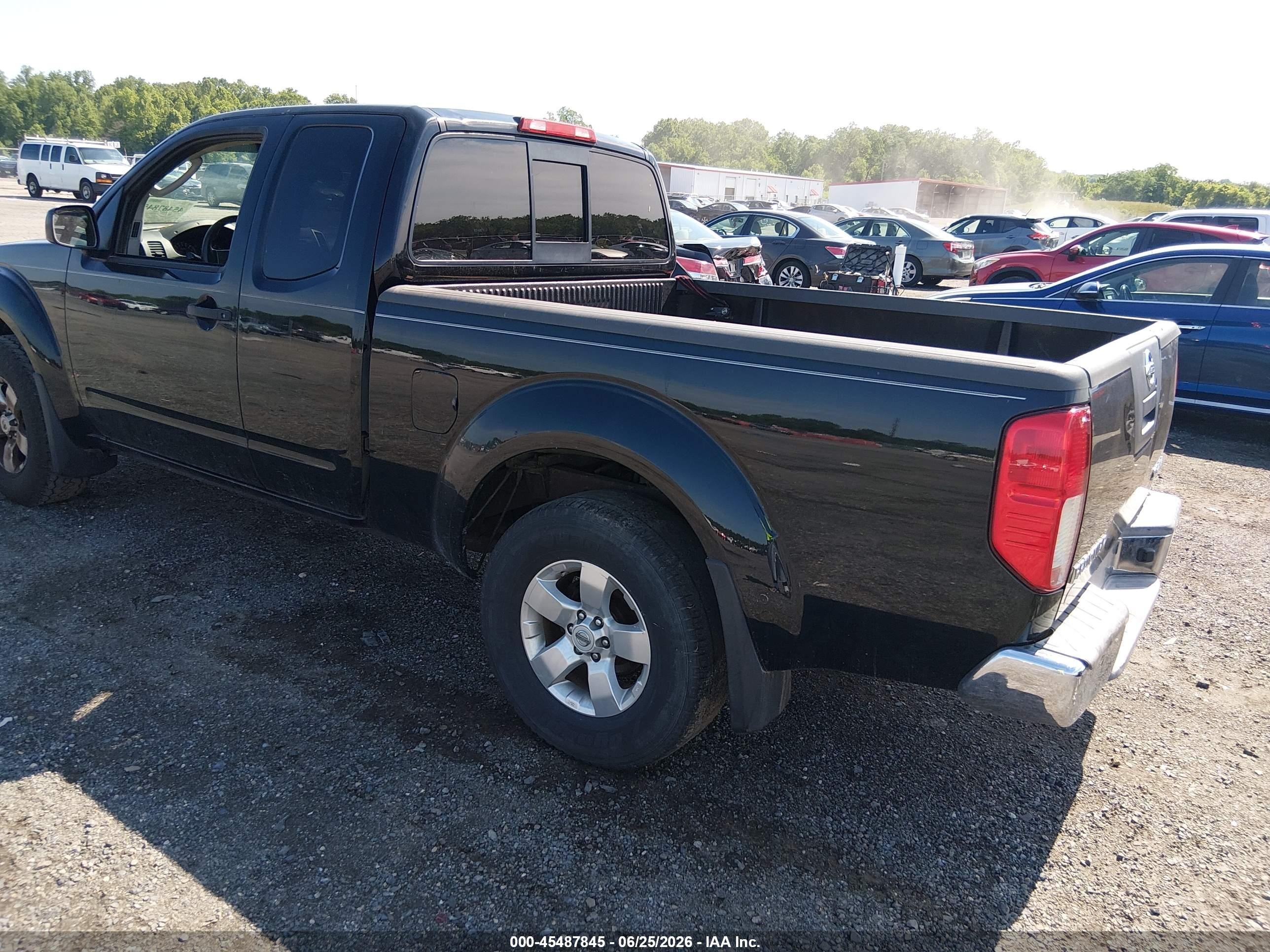 2010 Nissan Frontier Se Black vin: 1N6AD0CW9AC414691