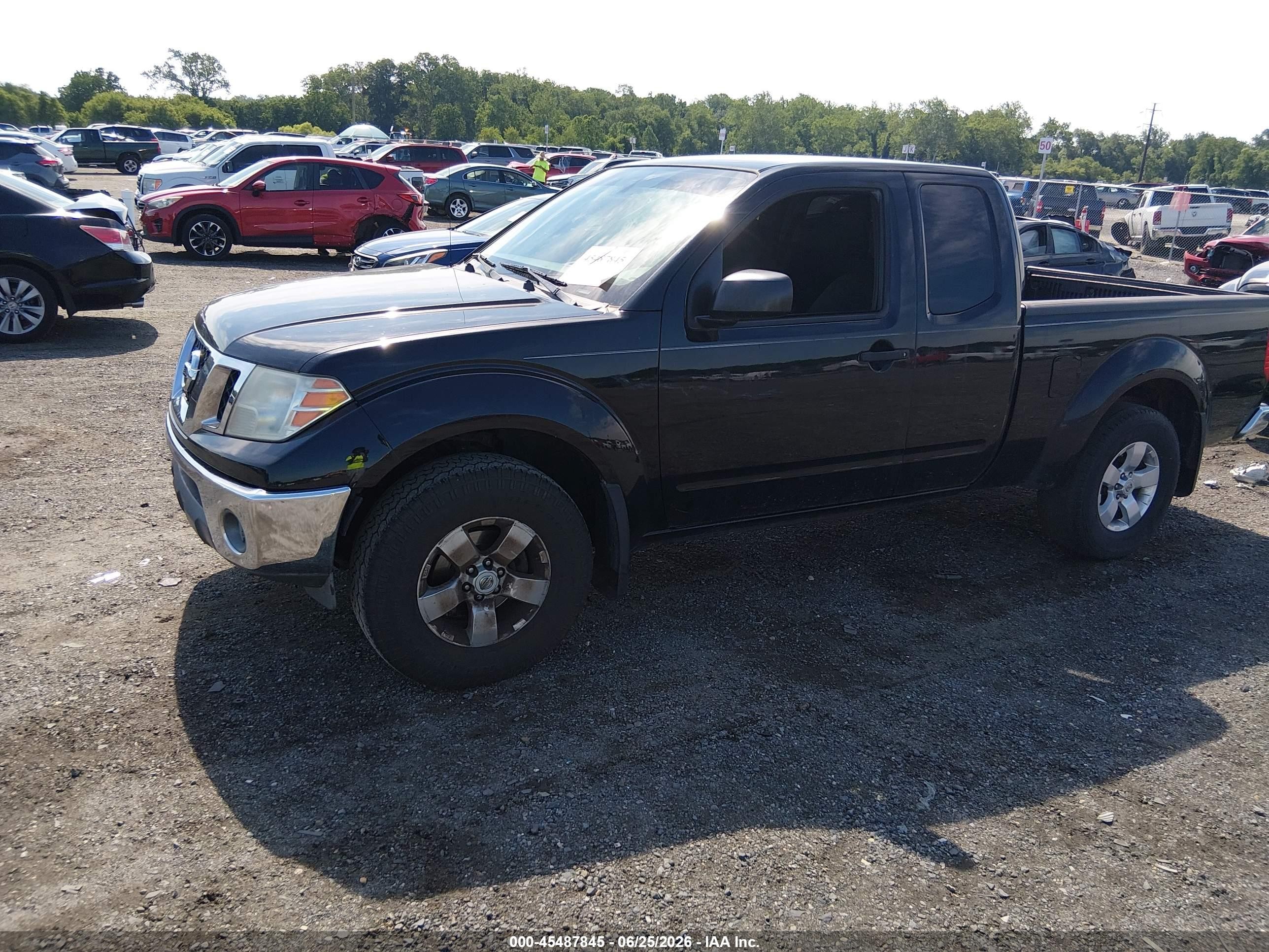 2010 Nissan Frontier Se Black vin: 1N6AD0CW9AC414691