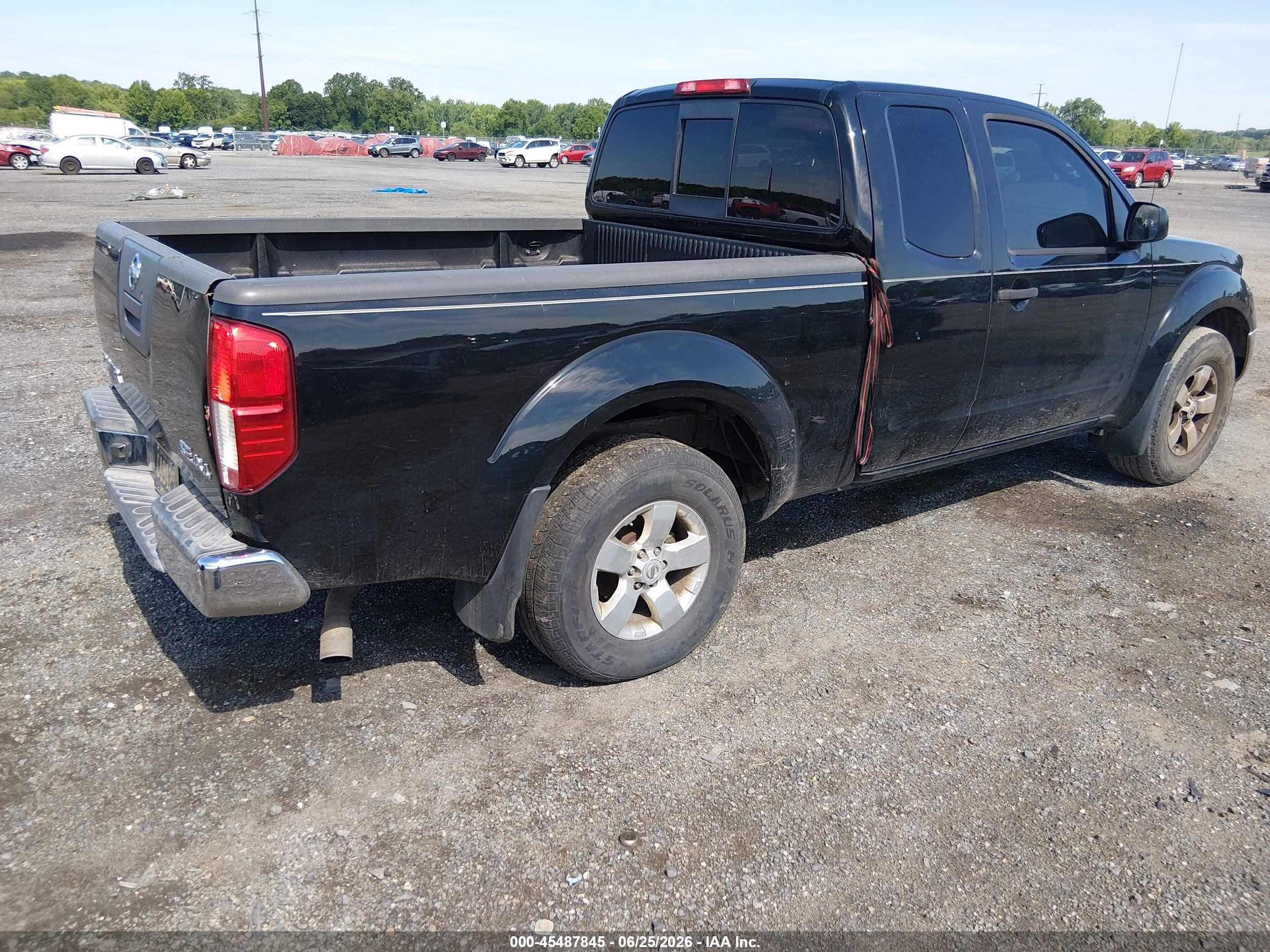 2010 Nissan Frontier Se Black vin: 1N6AD0CW9AC414691