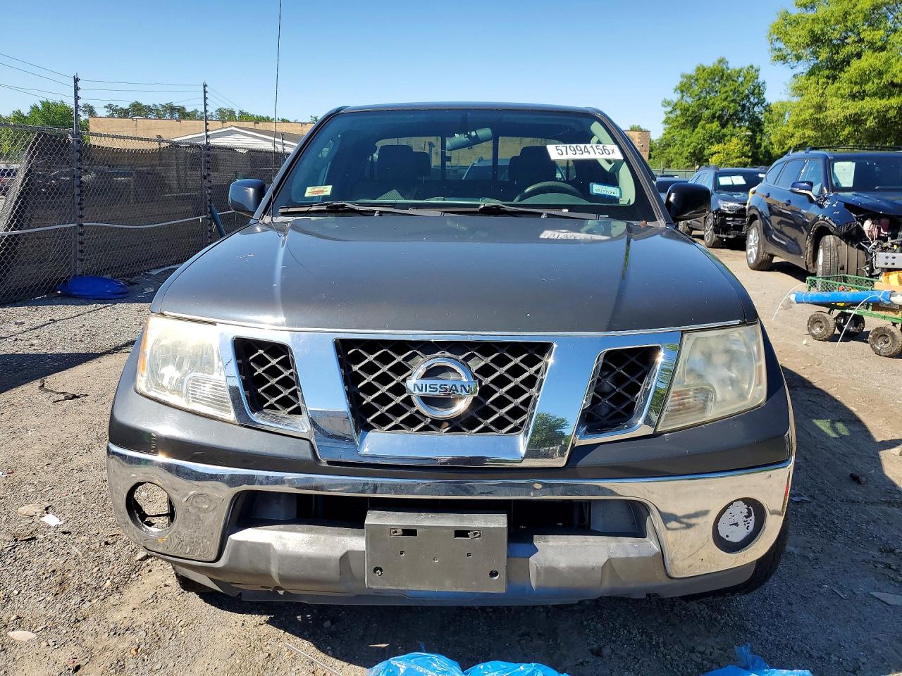2010 Nissan Frontier Se V6 Gray vin: 1N6AD0CW9AC435881