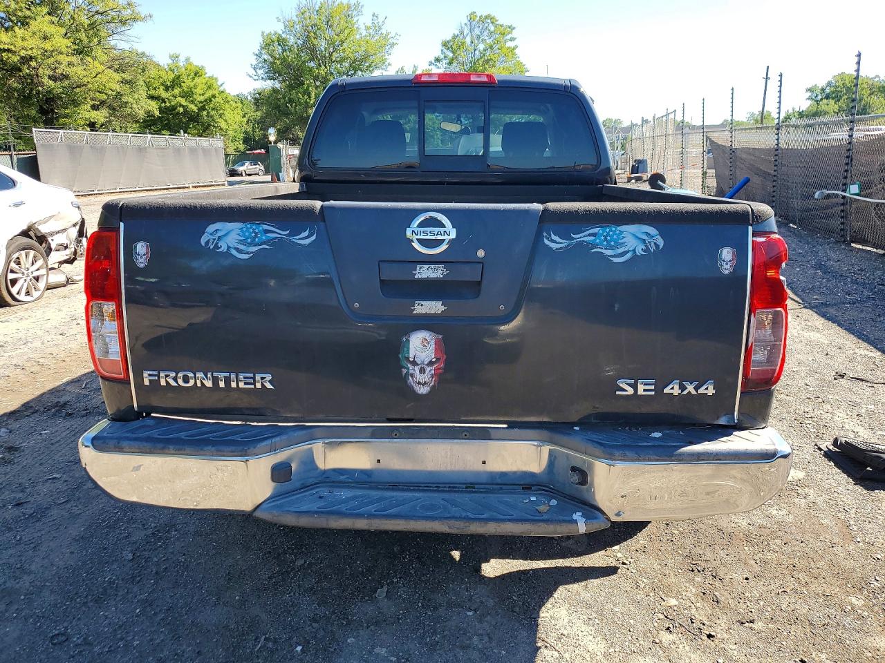 2010 Nissan Frontier Se V6 Gray vin: 1N6AD0CW9AC435881