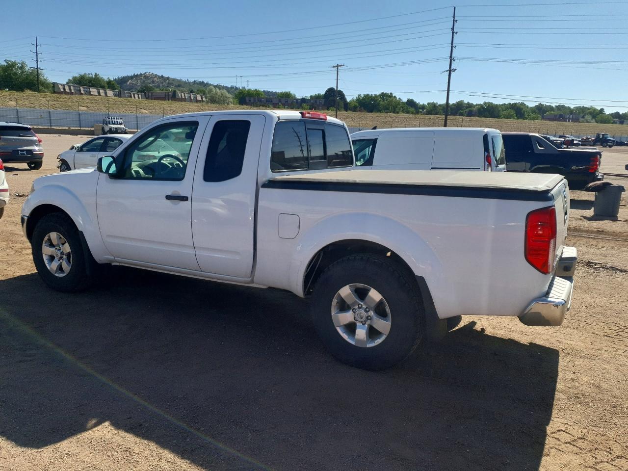 2011 Nissan Frontier Sv V6 White vin: 1N6AD0CW9BC441911