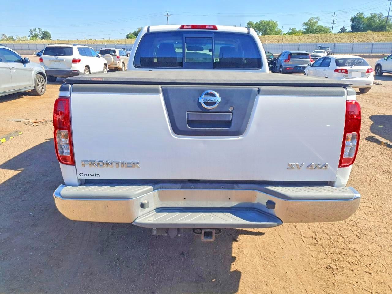 2011 Nissan Frontier Sv V6 White vin: 1N6AD0CW9BC441911
