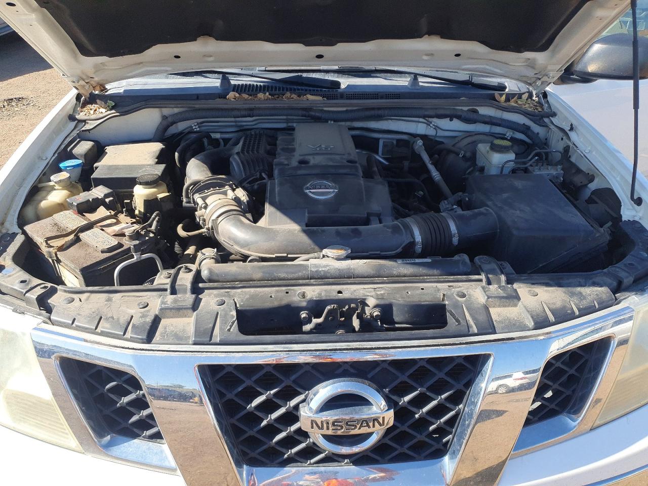 2011 Nissan Frontier Sv V6 White vin: 1N6AD0CW9BC441911