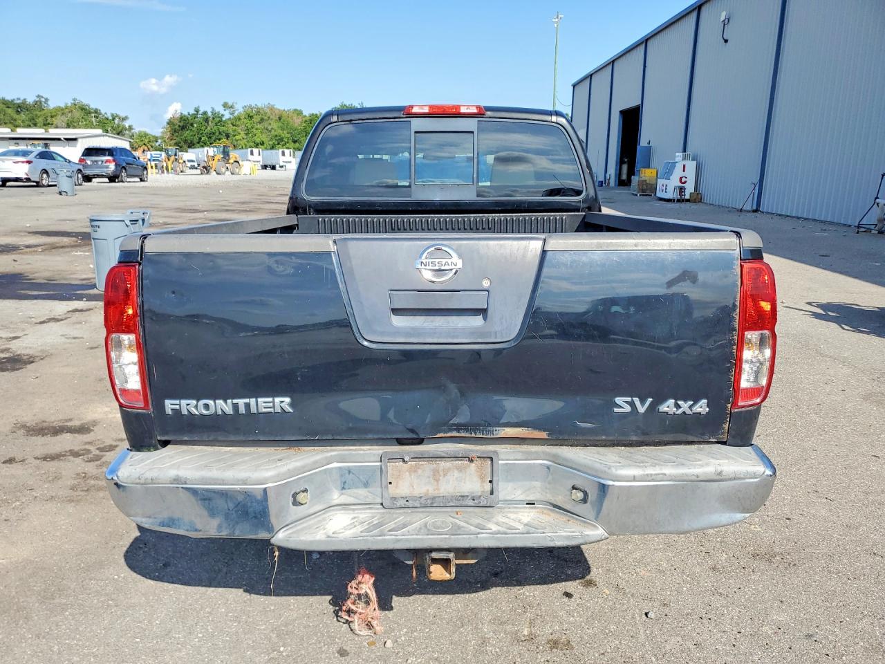 2011 Nissan Frontier Sv/pro-4x Black vin: 1N6AD0CW9BC451743