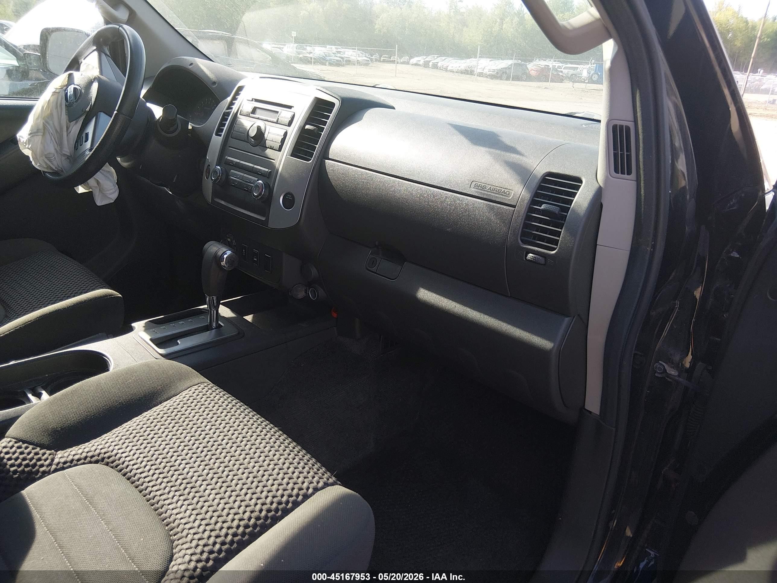 2012 Nissan Frontier Sv Black vin: 1N6AD0CW9CC419750