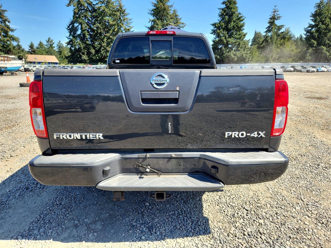 2012 Nissan Frontier Sv V6 Gray vin: 1N6AD0CW9CC432434