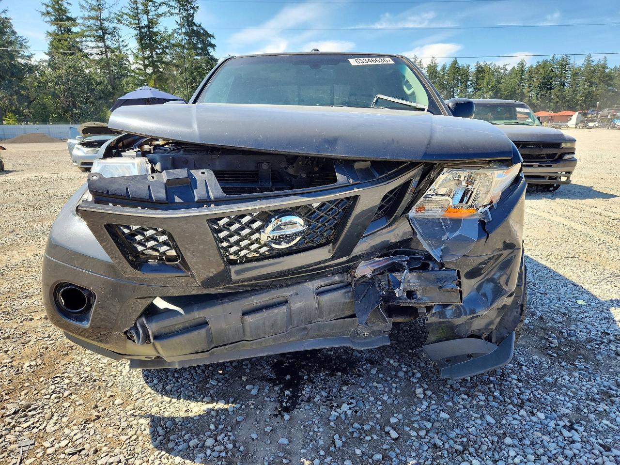 2012 Nissan Frontier Sv V6 Gray vin: 1N6AD0CW9CC432434
