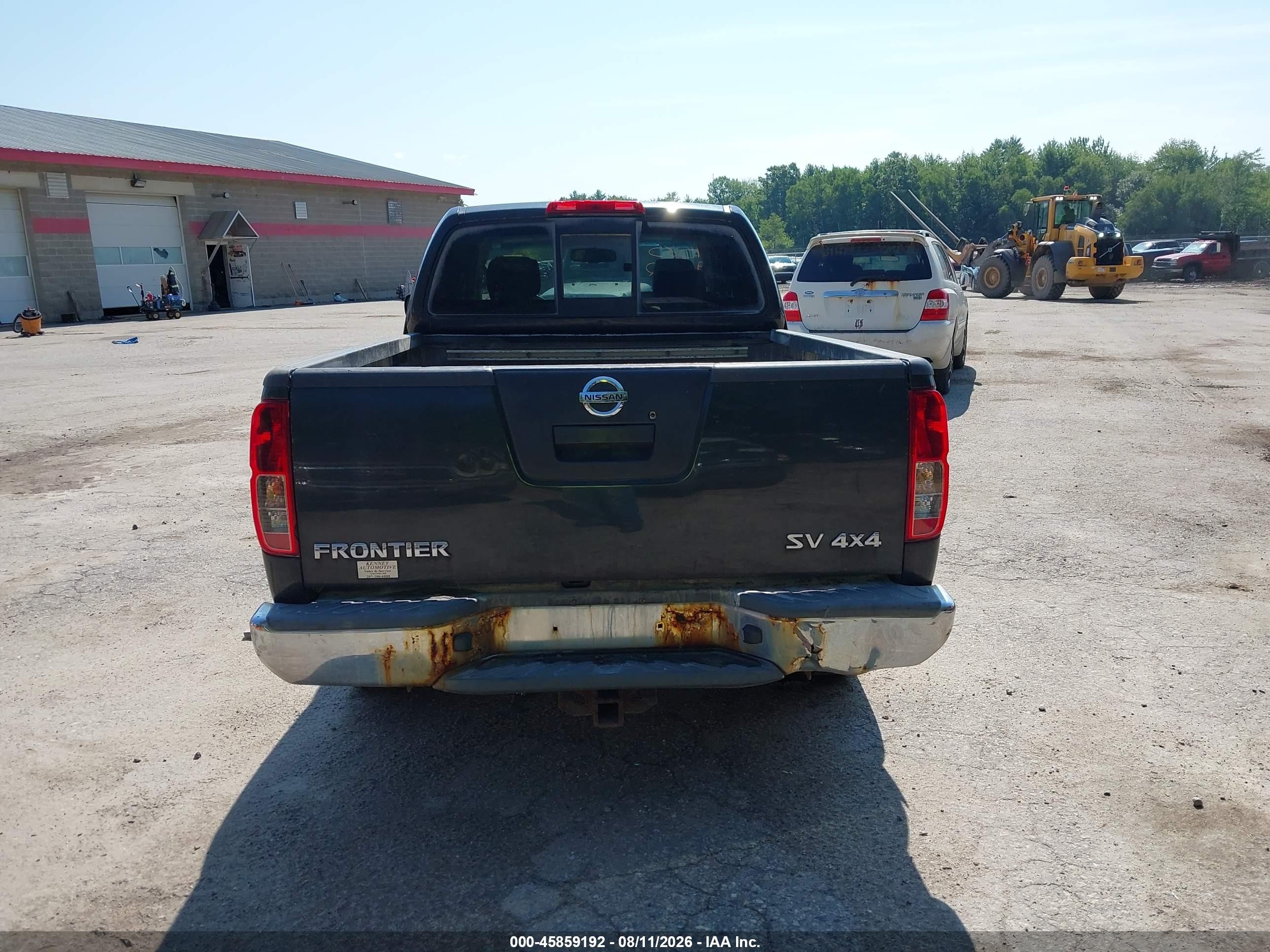 2012 Nissan Frontier Sv Gray vin: 1N6AD0CW9CC436662